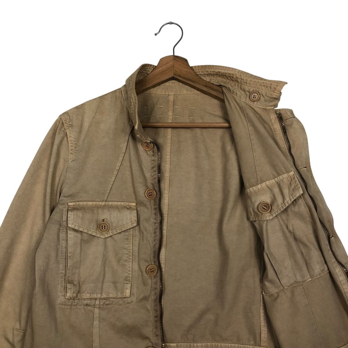 Neil Barrett 🔥VINTAGE REVERSIBLE CHORE JACKET DUCK CANVAS NEIL BARRETT Size US XXS / EU 40 - 14 Thumbnail