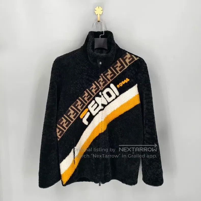 Fendi Fendi Monogram Teddy Jacket Size US S / EU 44-46 / 1 - 1 Thumbnail
