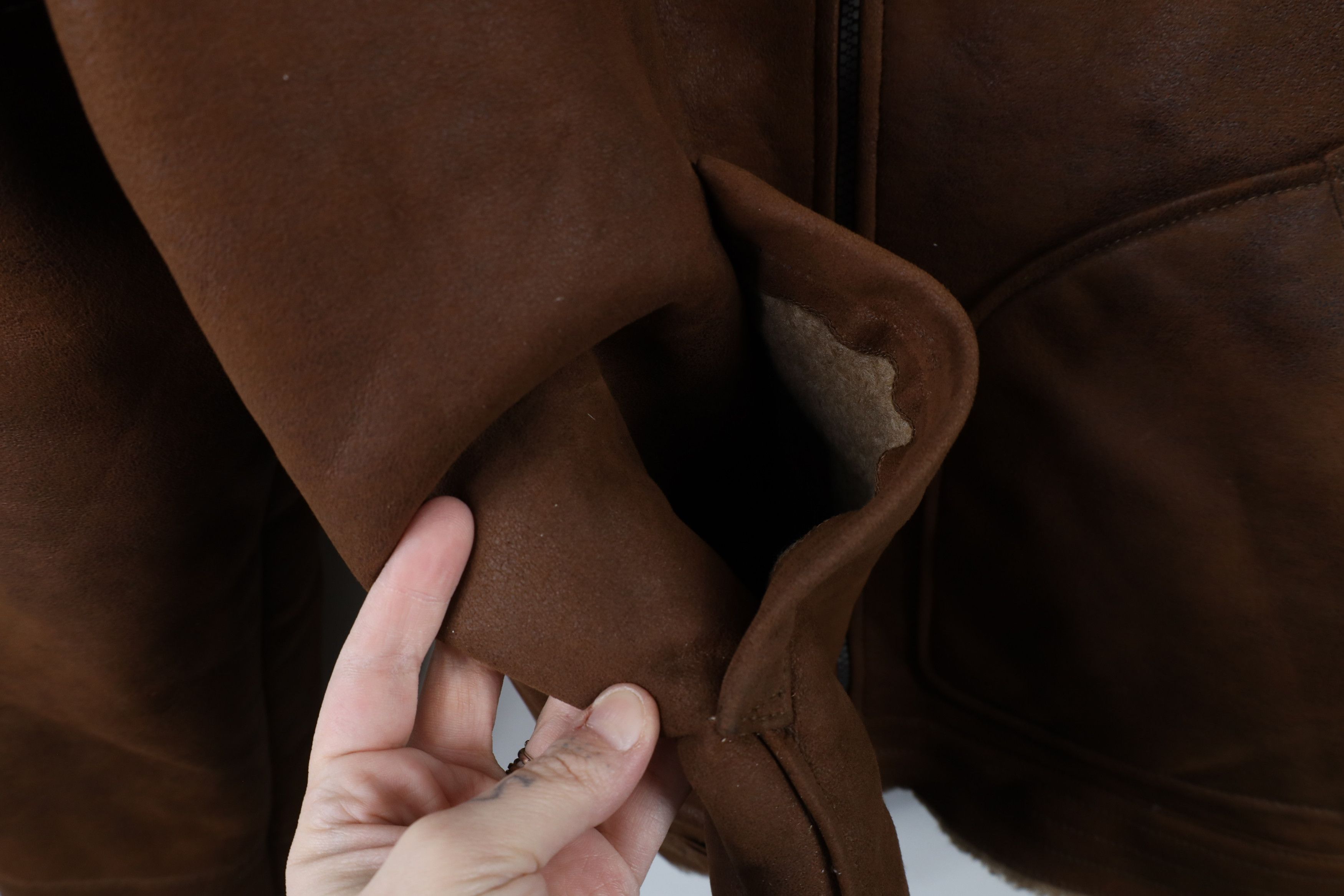 Johnston & Murphy × Vintage Vintage Johnston & Murphy Military B3 Bomber Jacket Brown Size US XXL / EU 58 / 5 - 8 Thumbnail