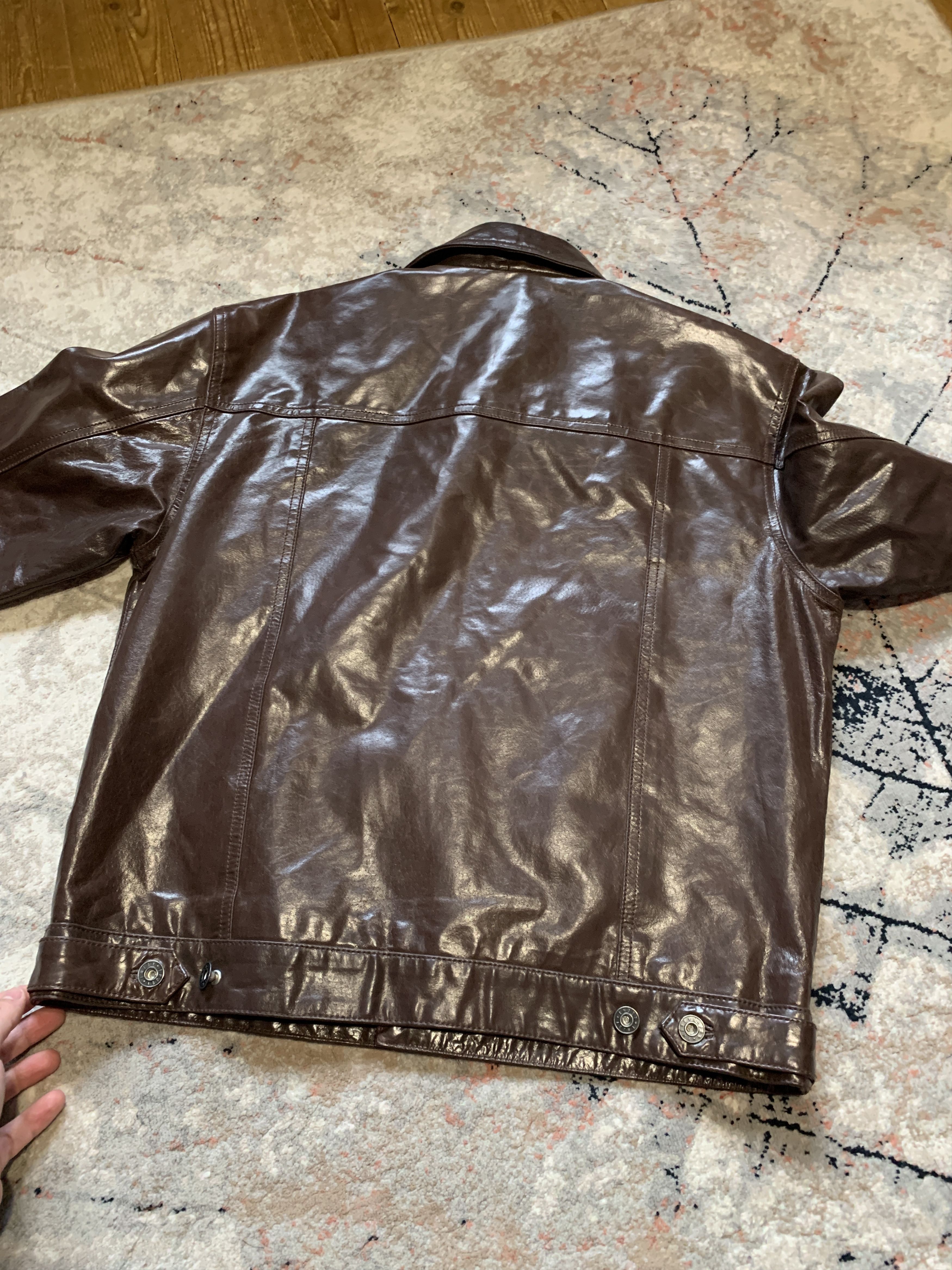 Enjoi Vintage Enjoy Leather Jacket Size US M / EU 48-50 / 2 - 6 Thumbnail