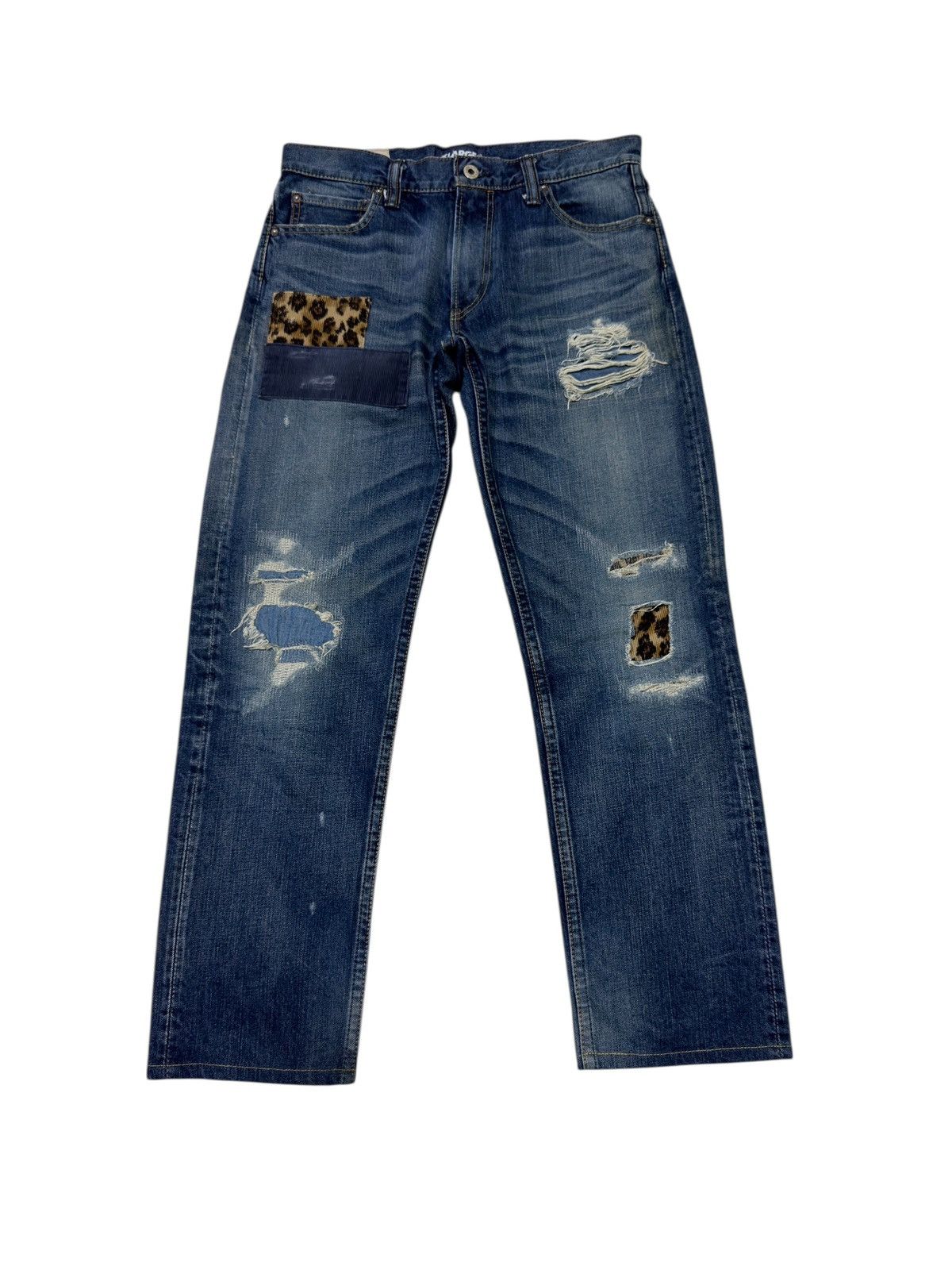X-LARGE Japanese Brand Xlarge patch jeans Size US 30 / EU 46 - 1 Thumbnail