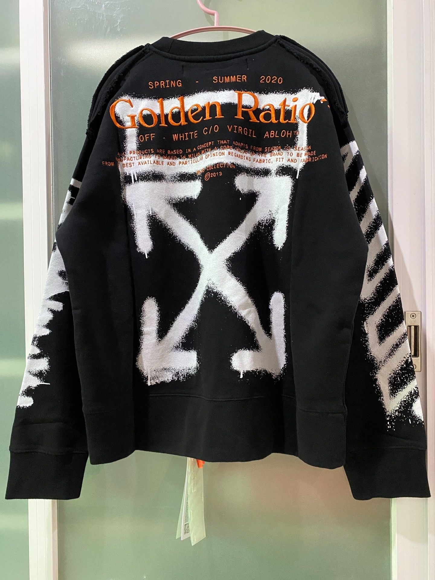 Off-White Off-White Graffiti Print Sweatshirt Size US XS / EU 42 / 0 - 4 Thumbnail