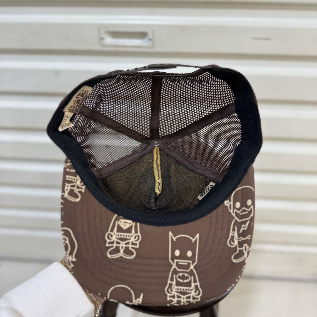 Bape Bape x DC Comic Trucker Hat Size ONE SIZE - 3 Thumbnail