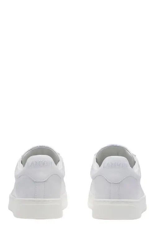 Lanvin oc11z0526 Leather Sneakers in White Size US 10.5 / EU 43-44 - 4 Thumbnail