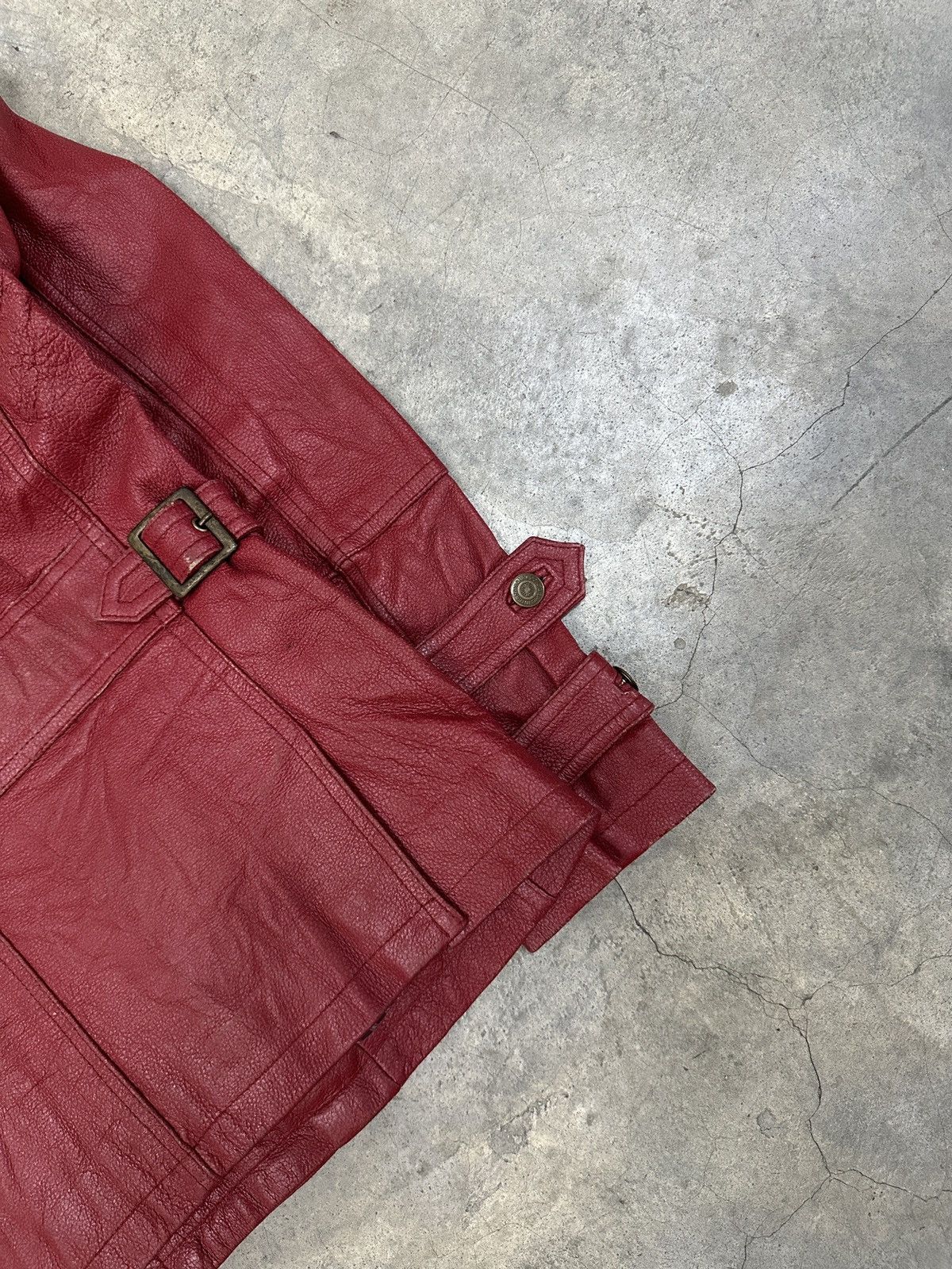 Japanese Brand × Tornado Mart 🔥RARE🔥 Vintage Tornado Mart Leather Jacket Size US S / EU 44-46 / 1 - 19 Thumbnail