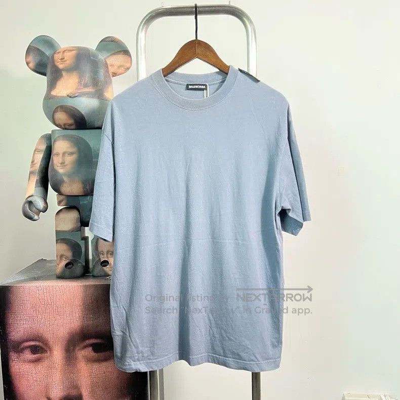 Balenciaga Balenciaga Label Short Sleeve Size US S / EU 44-46 / 1 - 1 Thumbnail