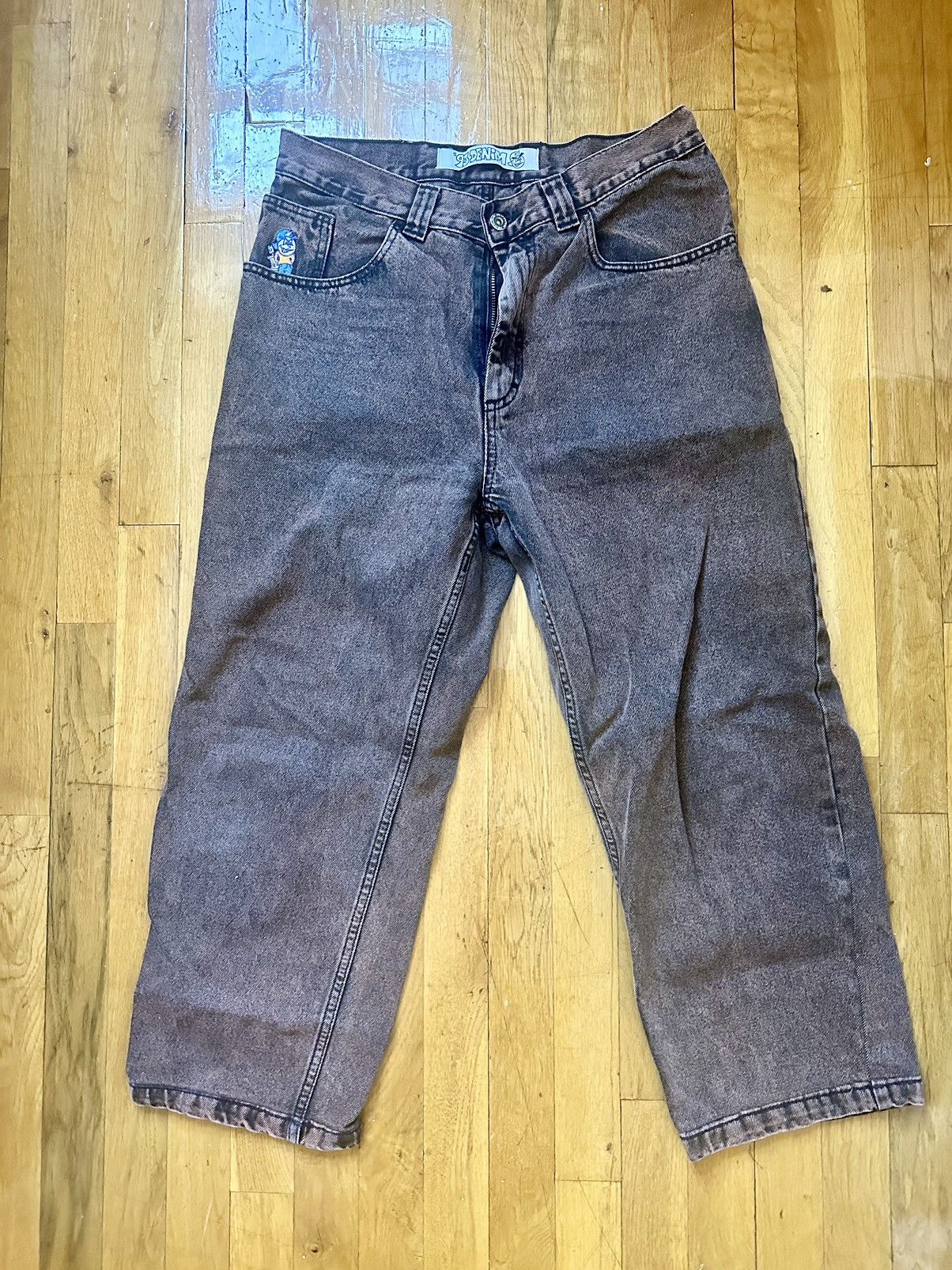 POLAR SKATE CO. 93 DENIM ACID BLACK Polar Skate Co. Polar Skate Co 