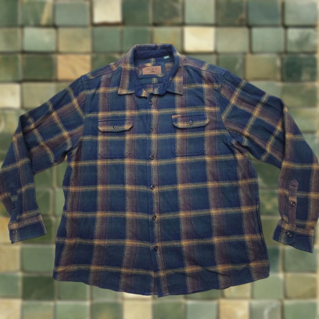 Orvis Orvis Shirt Mens XXL Plaid Pockets Button-Up Shacket Camping Cabin Outdoor Size US XXL / EU 58 / 5 - 1 Thumbnail