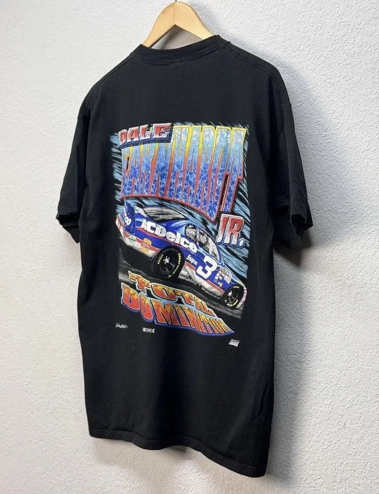 Band Tees × NASCAR × Vintage Vintage VTG Dale Earnhardt JR Total Domination 1998 Nascar Size US L / EU 52-54 / 3 - 2 Thumbnail