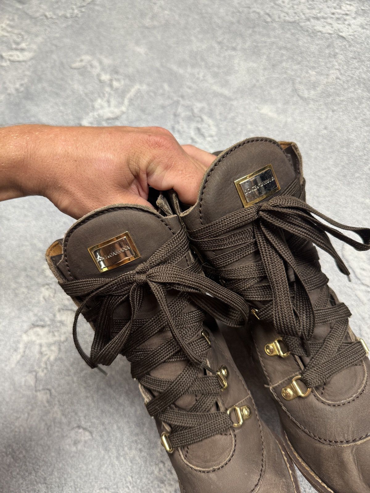 Dolce & Gabbana Dolce&Gabbana Leather Boots Size US 8 / IT 38 - 7 Thumbnail