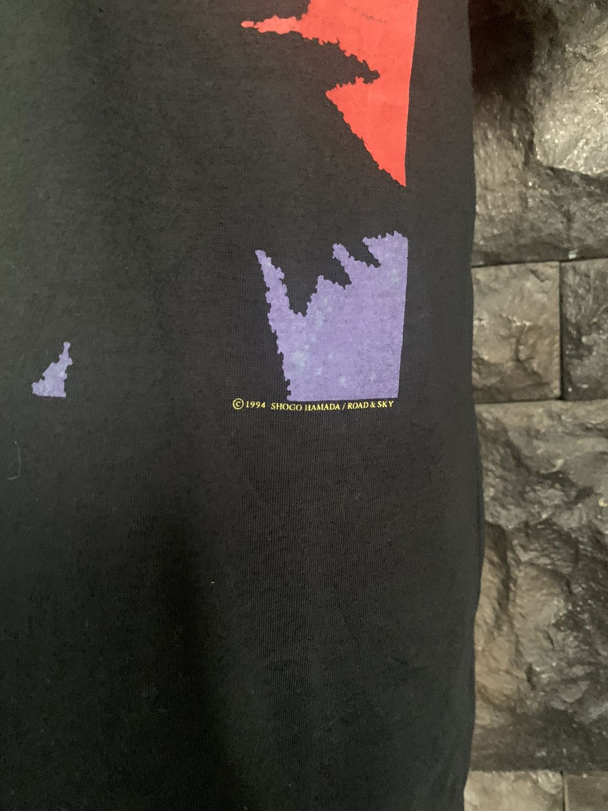 Japanese Brand × Vintage Vintage 90s Shogo Hamada On The Road 1994 T shirt Size US L / EU 52-54 / 3 - 3 Thumbnail