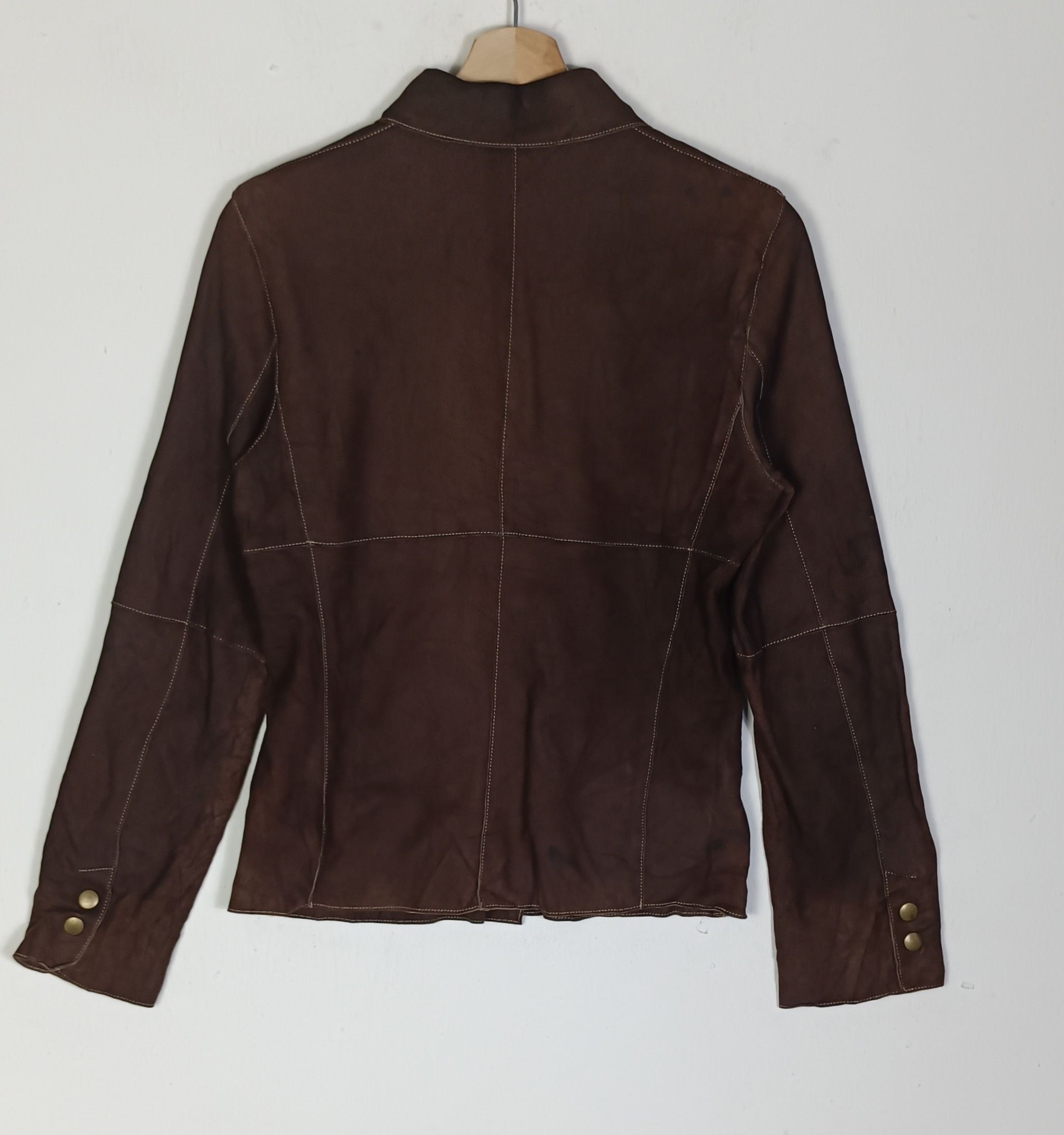 Japanese Brand × Tomorrowland × Vintage Vintage💥Tomorrowland Suede Material Jacket Size US S / EU 44-46 / 1 - 3 Thumbnail