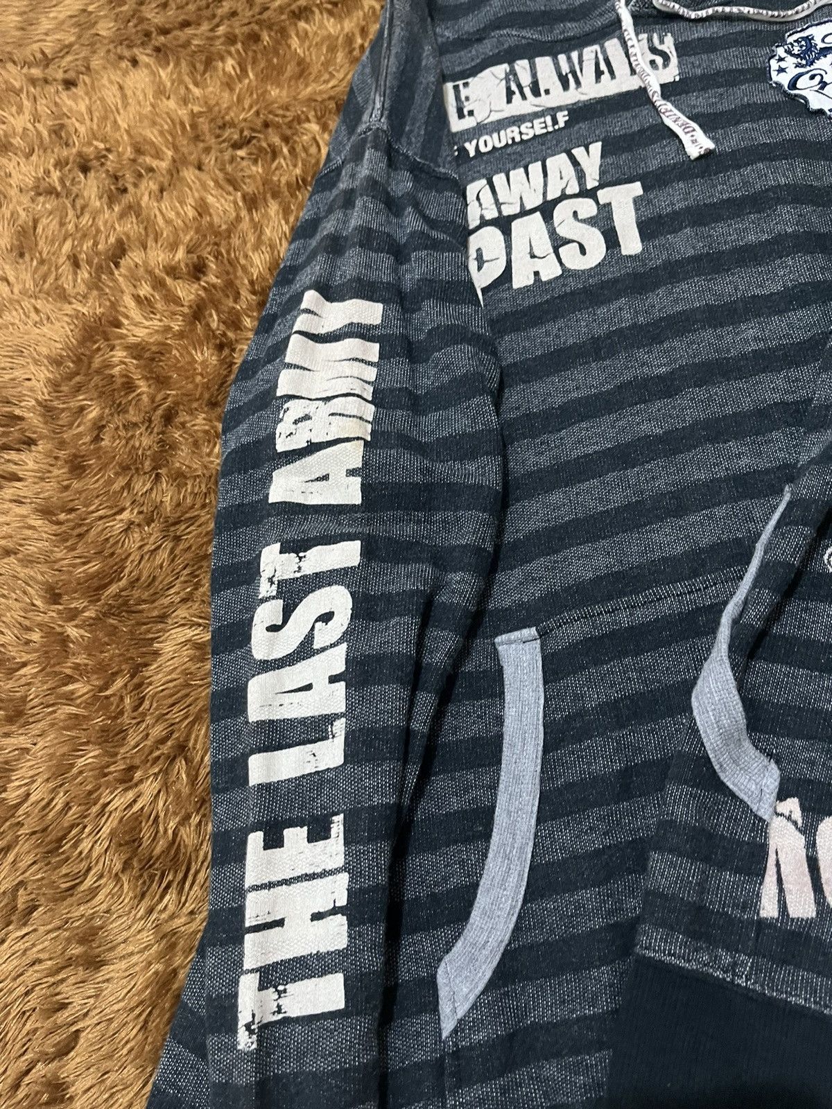 Japanese Brand Denifit’s Hoodie Army Poem Japanese IfsixwasNine Style Size US M / EU 48-50 / 2 - 5 Thumbnail