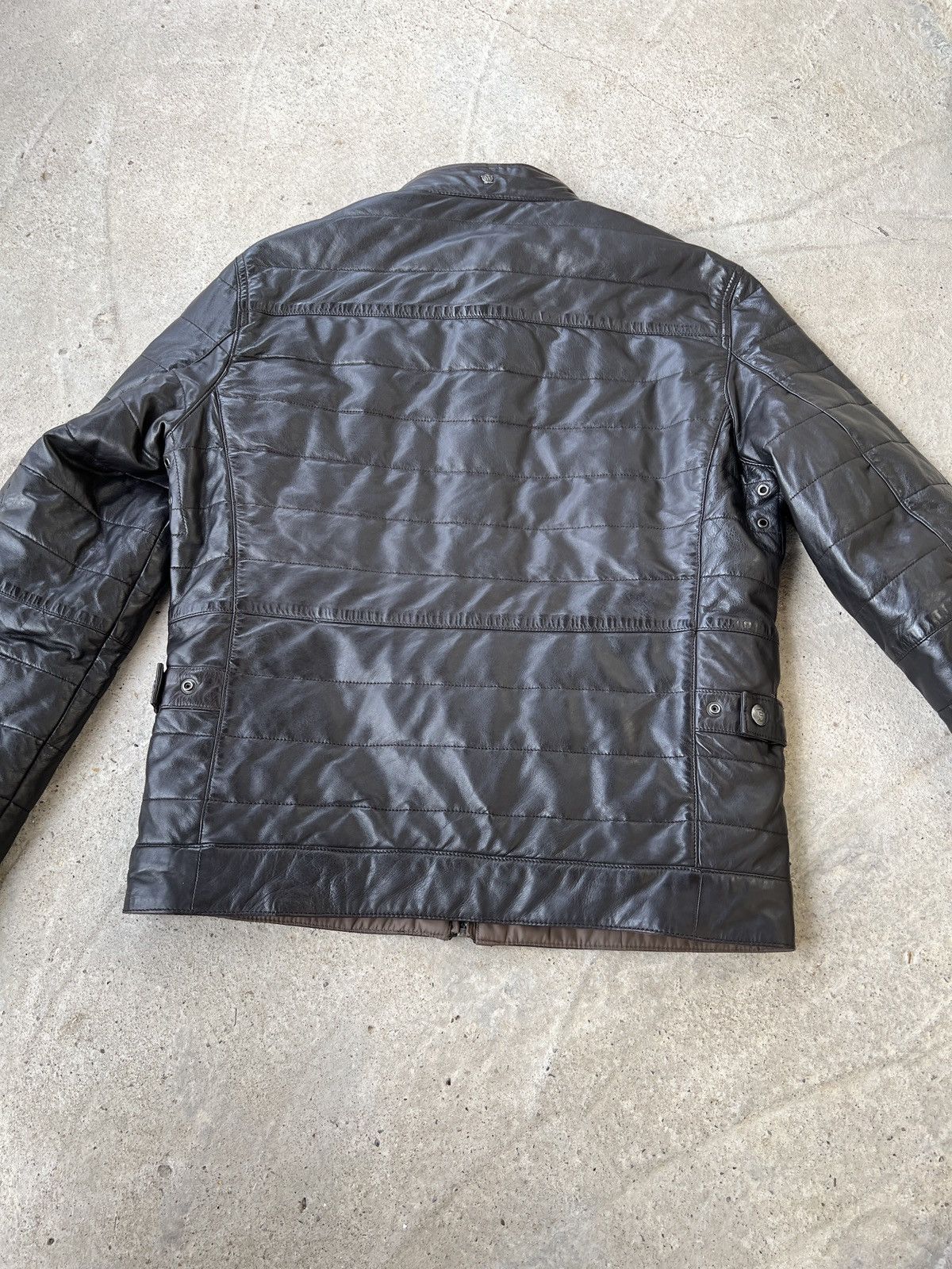 Massimo Dutti Massimo Dutti Leather Double Sided Jacket Size US M / EU 48-50 / 2 - 3 Thumbnail