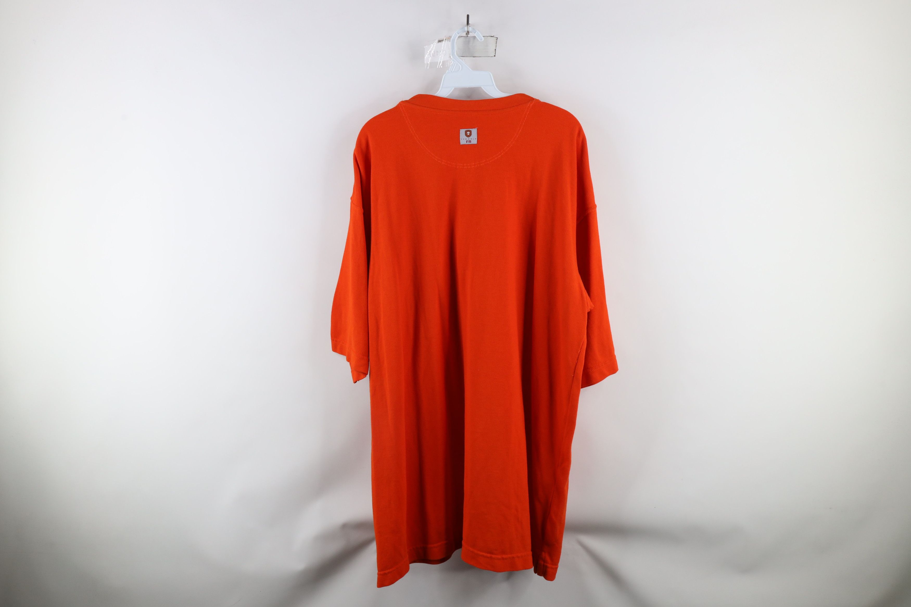 Vintage Tyndale FR Resistant ATPV 6.1 Work Henley T-Shirt Orange USA Size US XXL / EU 58 / 5 - 10 Thumbnail