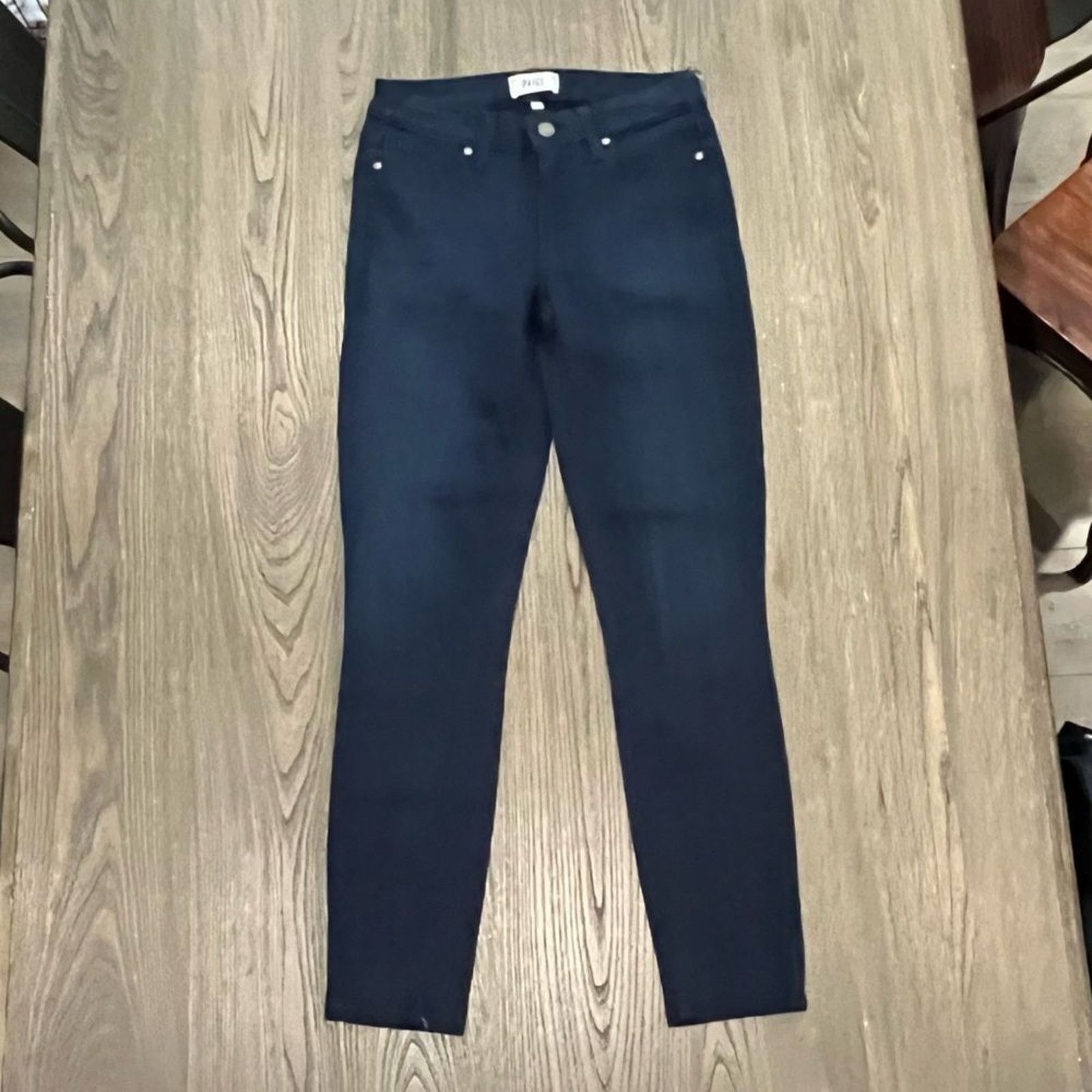 Paige NWOT Paige Verdugo Ankle Dark Wash Indigo Skinny Jeans Sz 27 Size 27" / US 4 / IT 40 - 1 Thumbnail