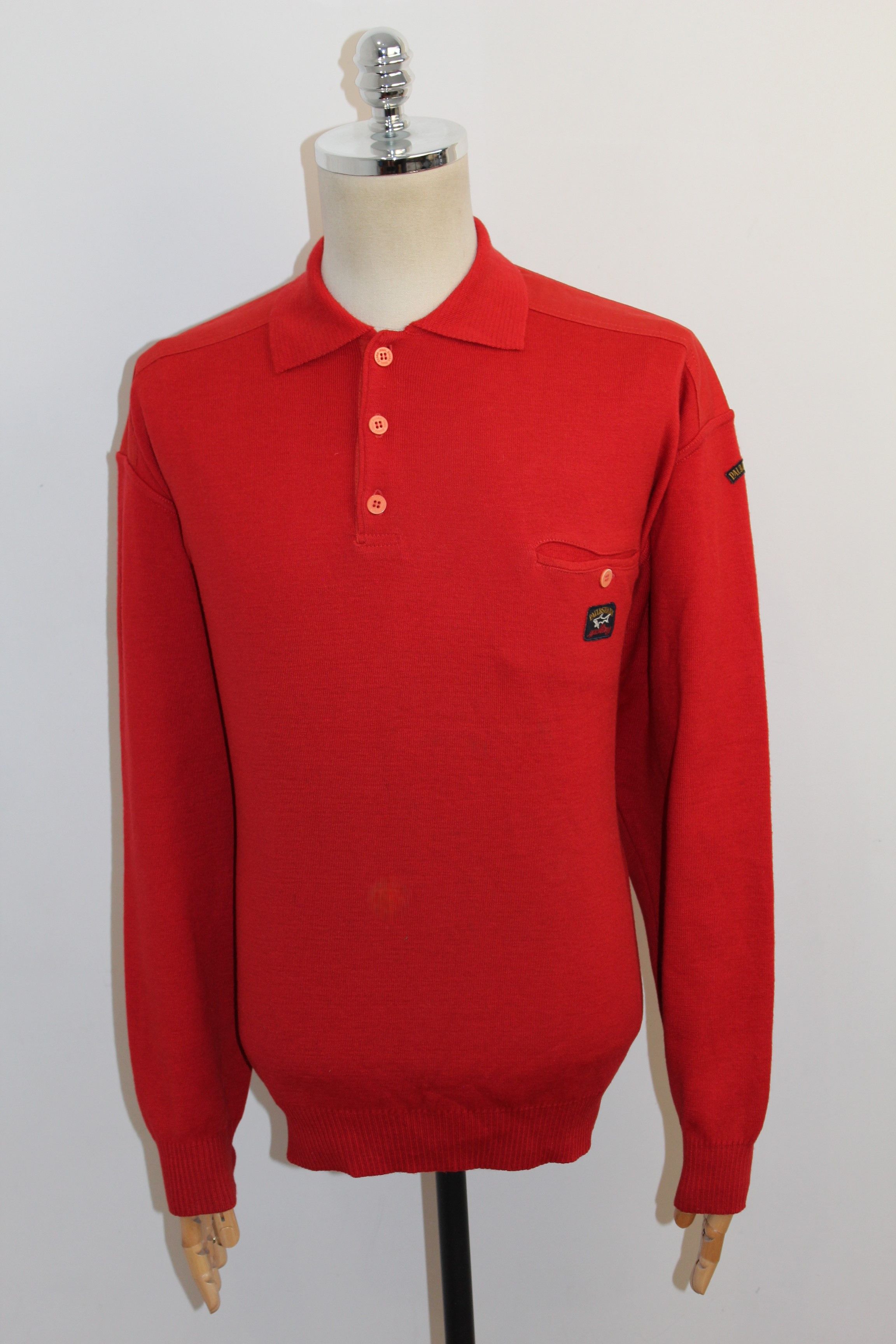 Paul & Shark Men's Paul&Shark Yacht Club Polo Neck Jumper Size US L / EU 52-54 / 3 - 1 Thumbnail