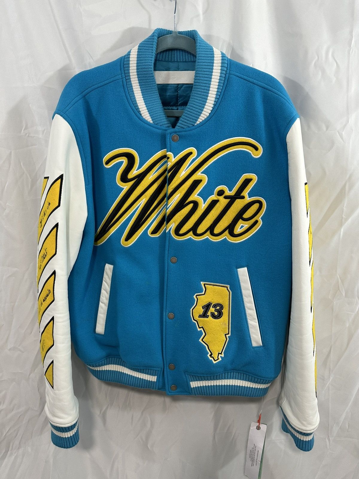 Off-White Off White Varsity Jacket Size US L / EU 52-54 / 3 - 2 Thumbnail