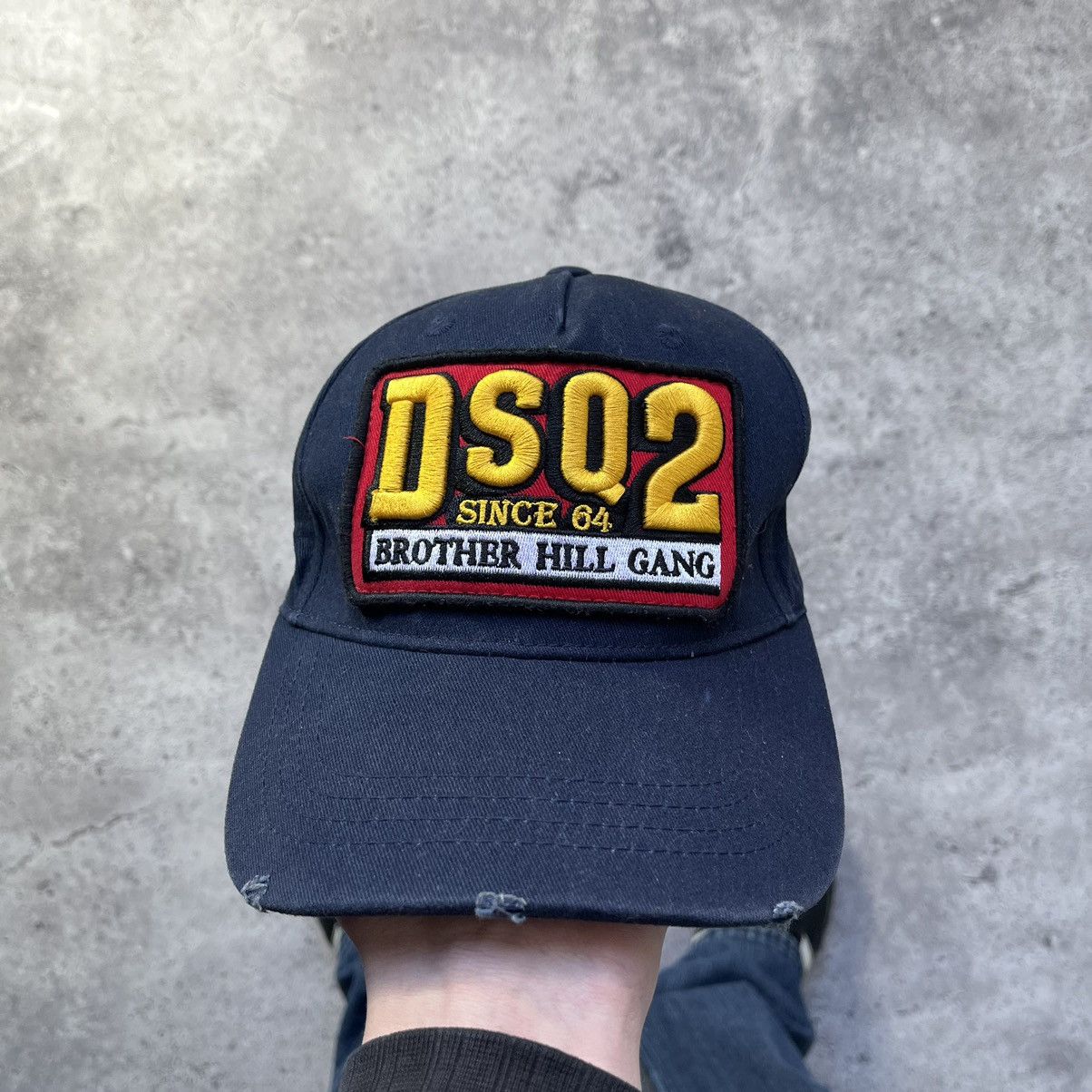 Dsquared2 Streetwear Vintage Dsquared2 Distressed brother hill gang cap Grailed