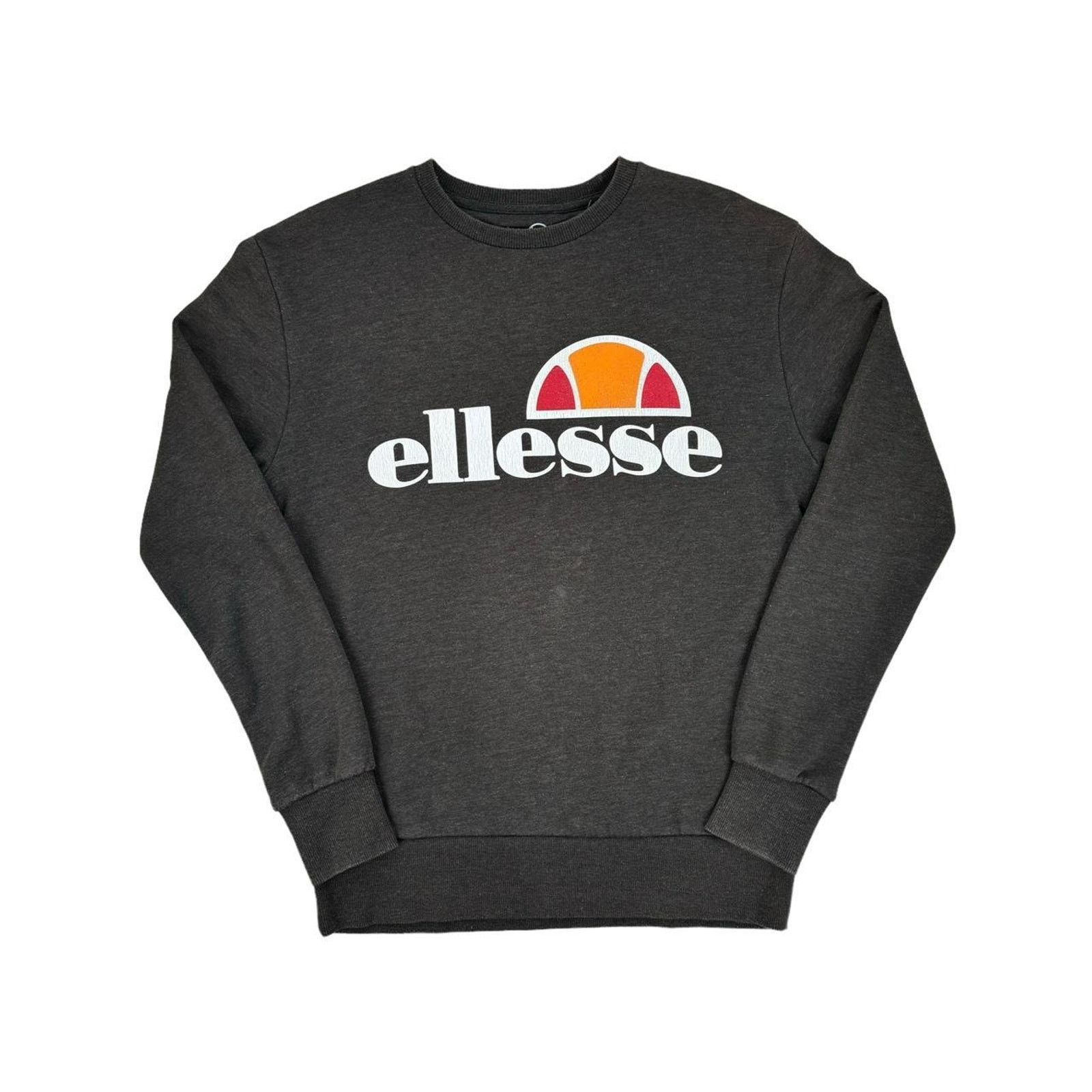 Ellesse Ellesse Grey Logo Print Sweatshirt Jumper Size US S / EU 44-46 / 1 - 1 Thumbnail