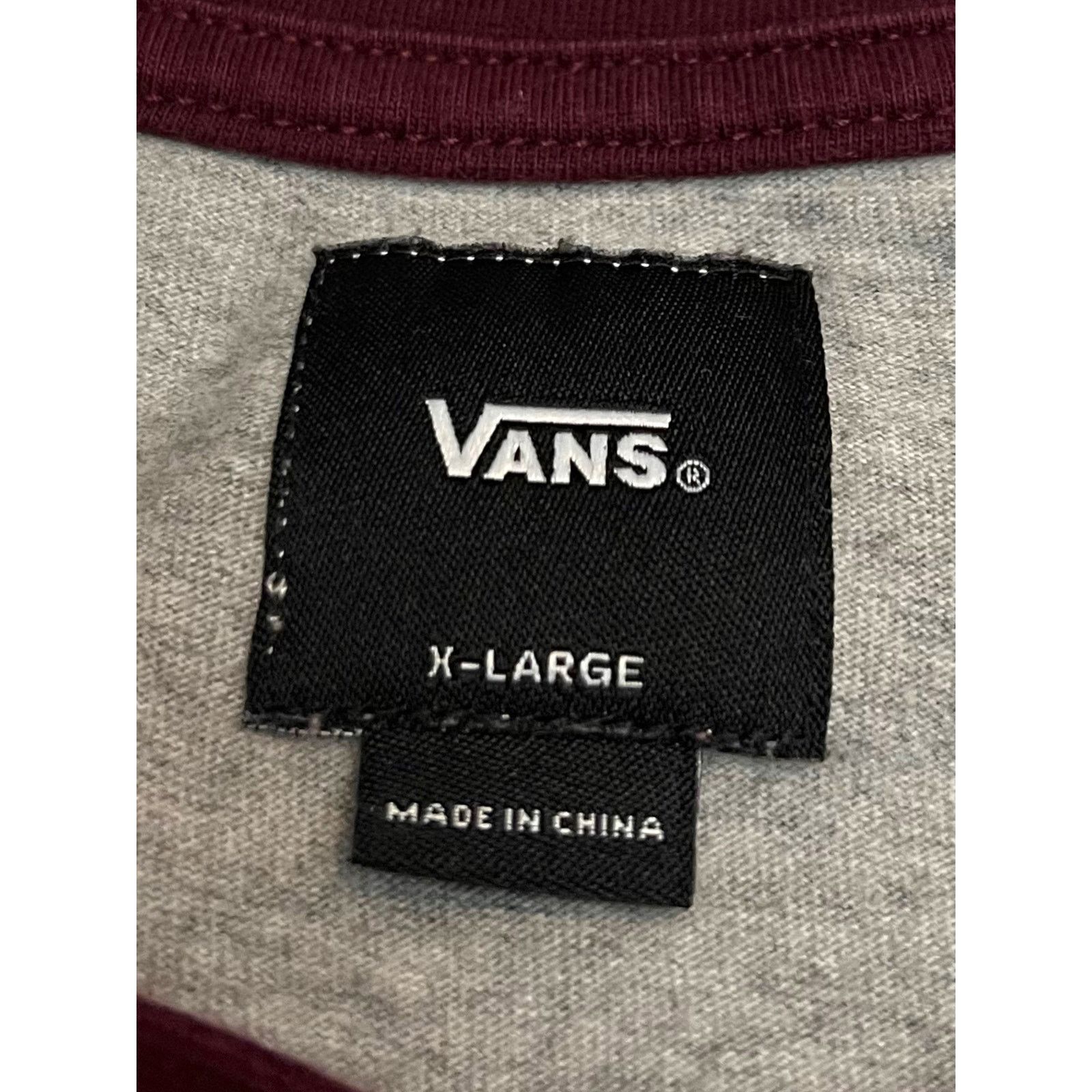 Vans Vans Off The Wall Long Sleeve Baseball Style Size US L / EU 52-54 / 3 - 3 Thumbnail