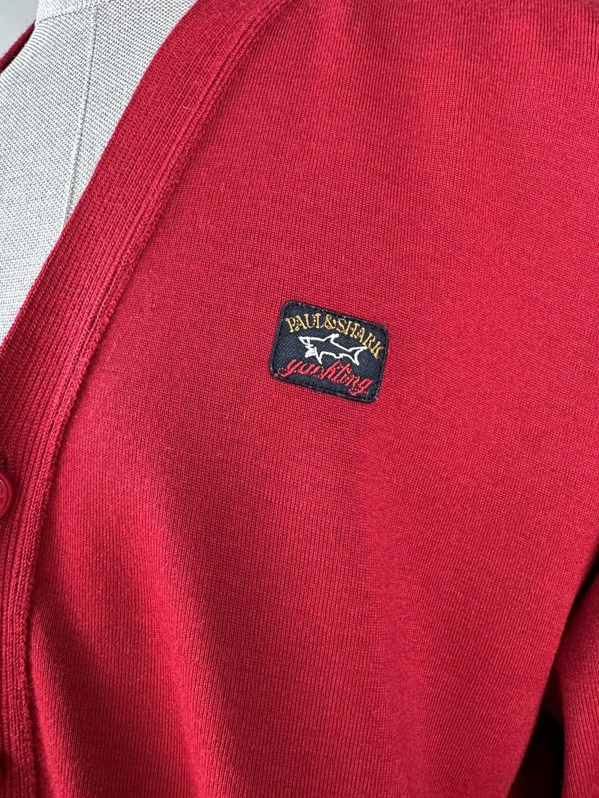 Paul & Shark 90s Vintage PAUL & SHARK ⚓️ Wool Acrylic Cardigan Size US XL / EU 56 / 4 - 6 Thumbnail