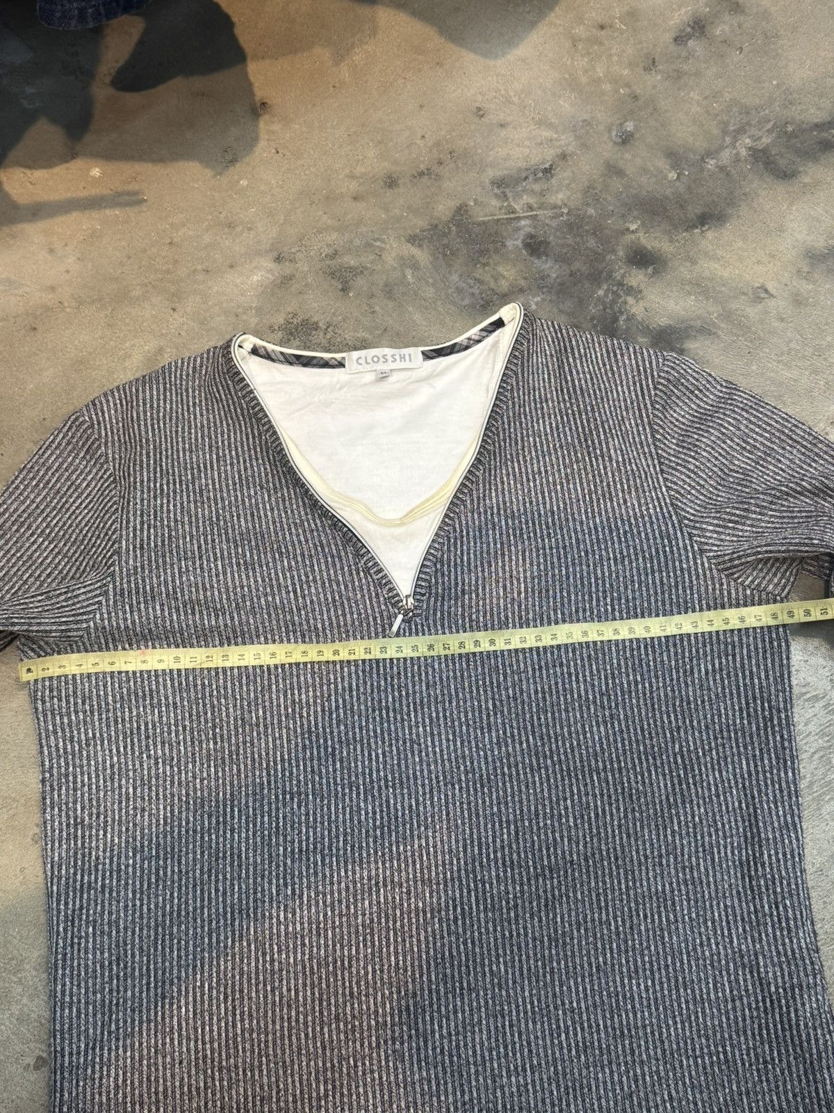 If Six Was Nine × Japanese Brand × Le Grande Bleu (L.G.B.) Double Layers Closshi Long Sleeve Size US M / EU 48-50 / 2 - 9 Thumbnail