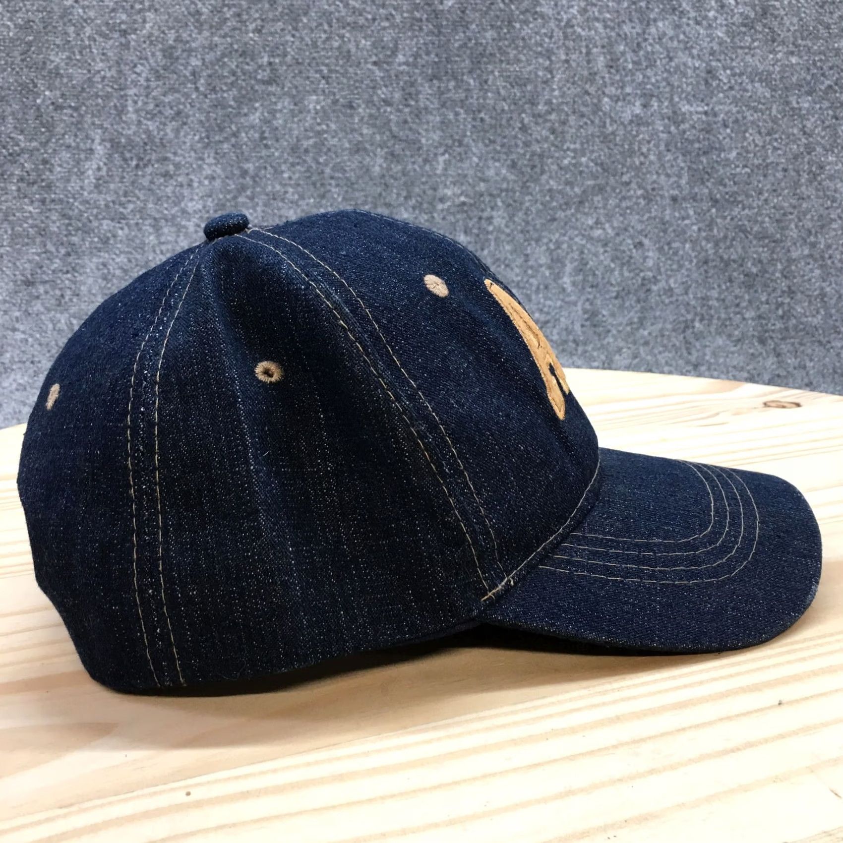 Vintage Arizona Blue OS Adjustable Curved Brim Embroidered Logo Baseball Cap Men Size ONE SIZE - 5 Thumbnail