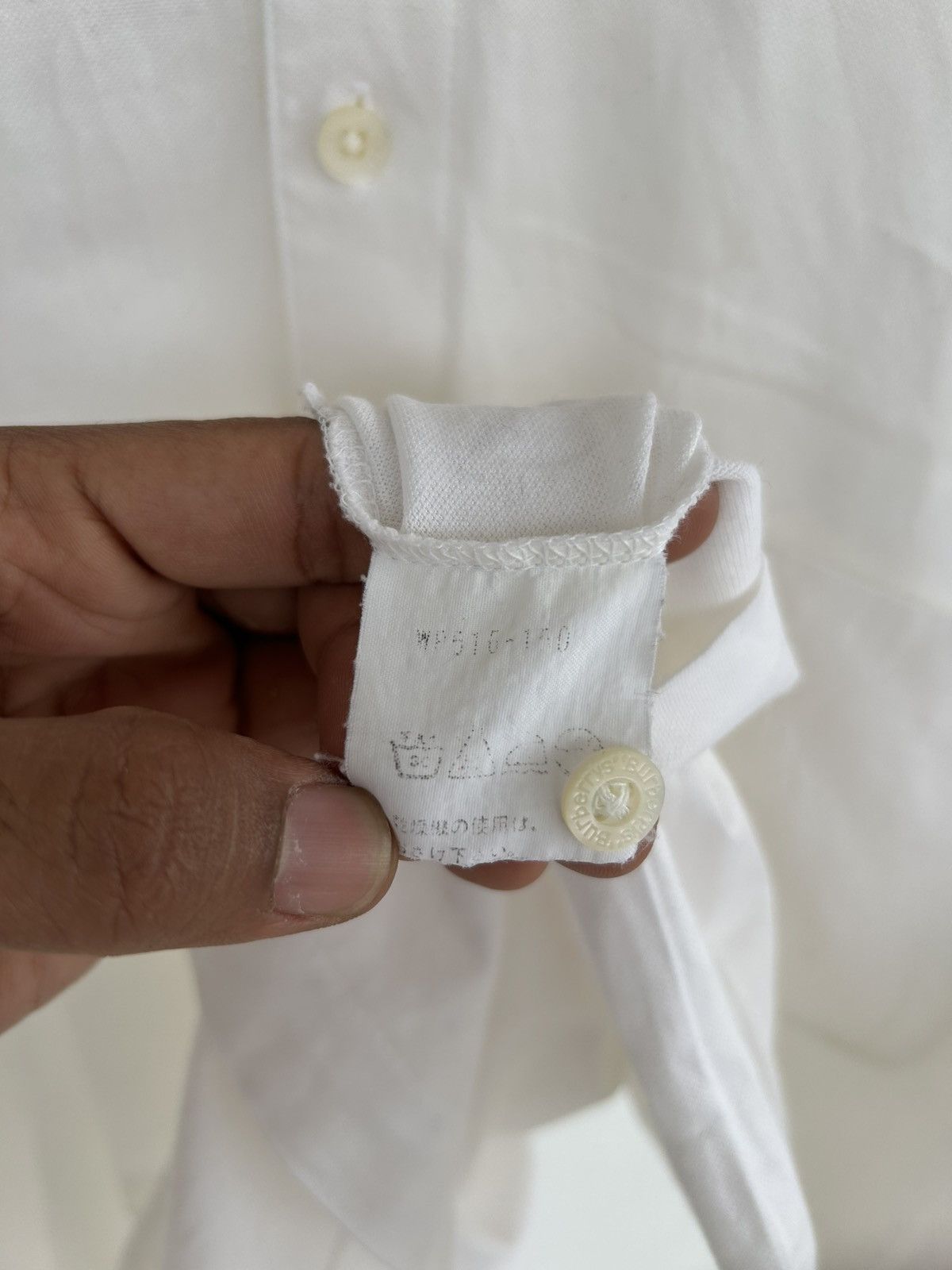 Burberry Burberrys regd Vintage Polo White Size US M / EU 48-50 / 2 - 7 Thumbnail