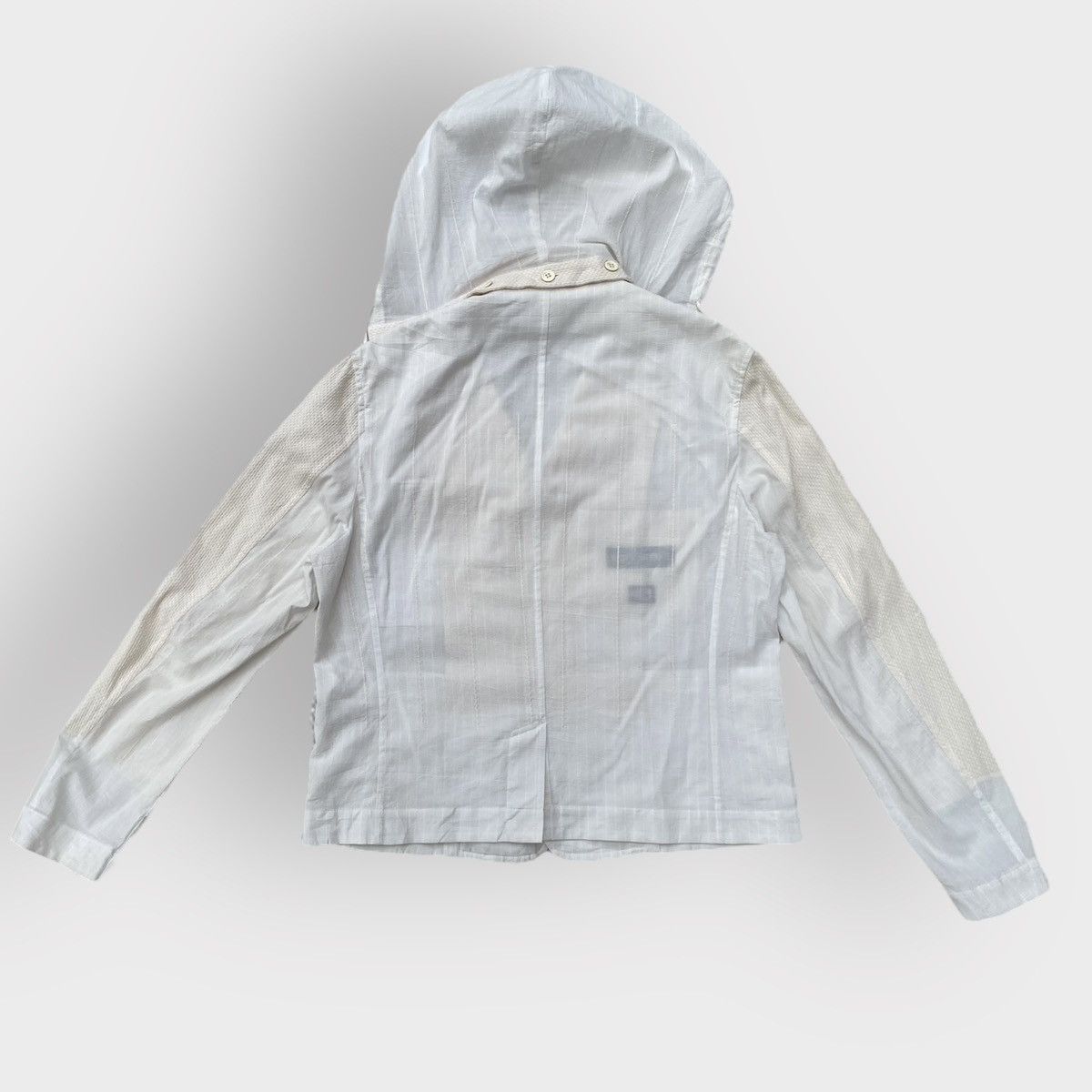 Issey Miyake SS11 Apoc Runway Blazer With Hoodie Size US M / EU 48-50 / 2 - 8 Thumbnail