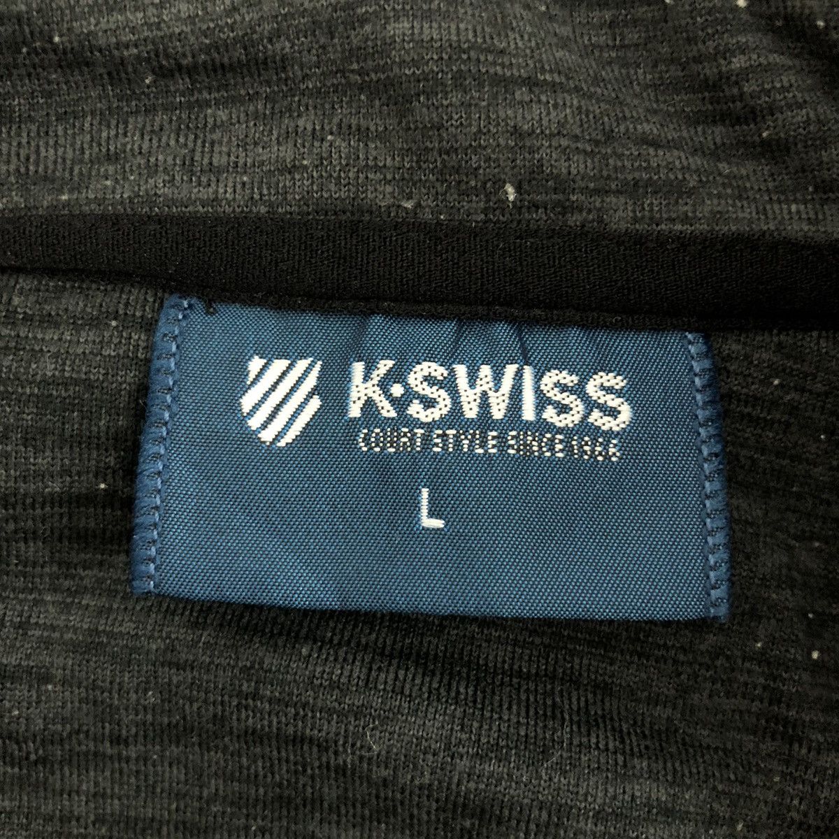Vintage Vintage K.SWISS Sweatshirt Half Zipper Streetwear Size US L / EU 52-54 / 3 - 5 Thumbnail