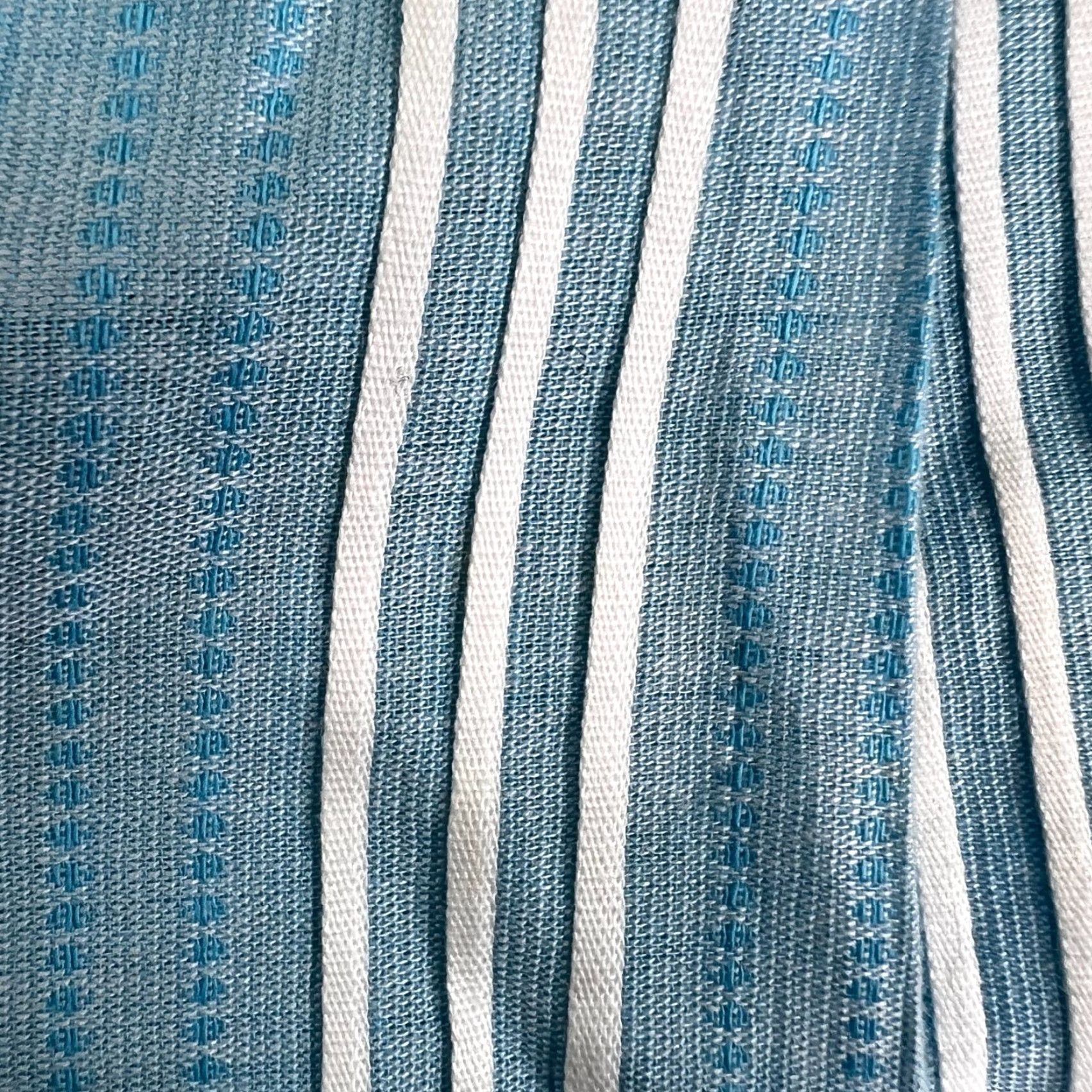 Emanuel Ungaro VINTAGE Emmanuel Ungaro Homme Button-Up Shirt Mens L Blue Striped Cotton 44 Chest Long Sleeve 29 Length Mens Size US L / EU 52-54 / 3 - 7 Thumbnail