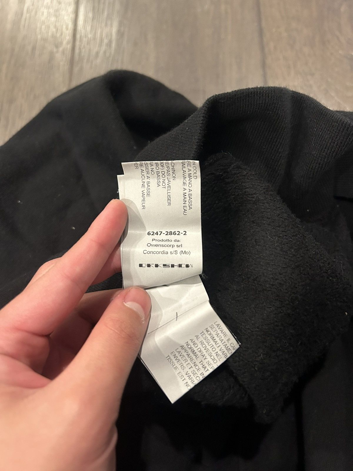 Rick Owens Rick Owens Drkshdw Patchwork Crewneck Size US S / EU 44-46 / 1 - 5 Thumbnail