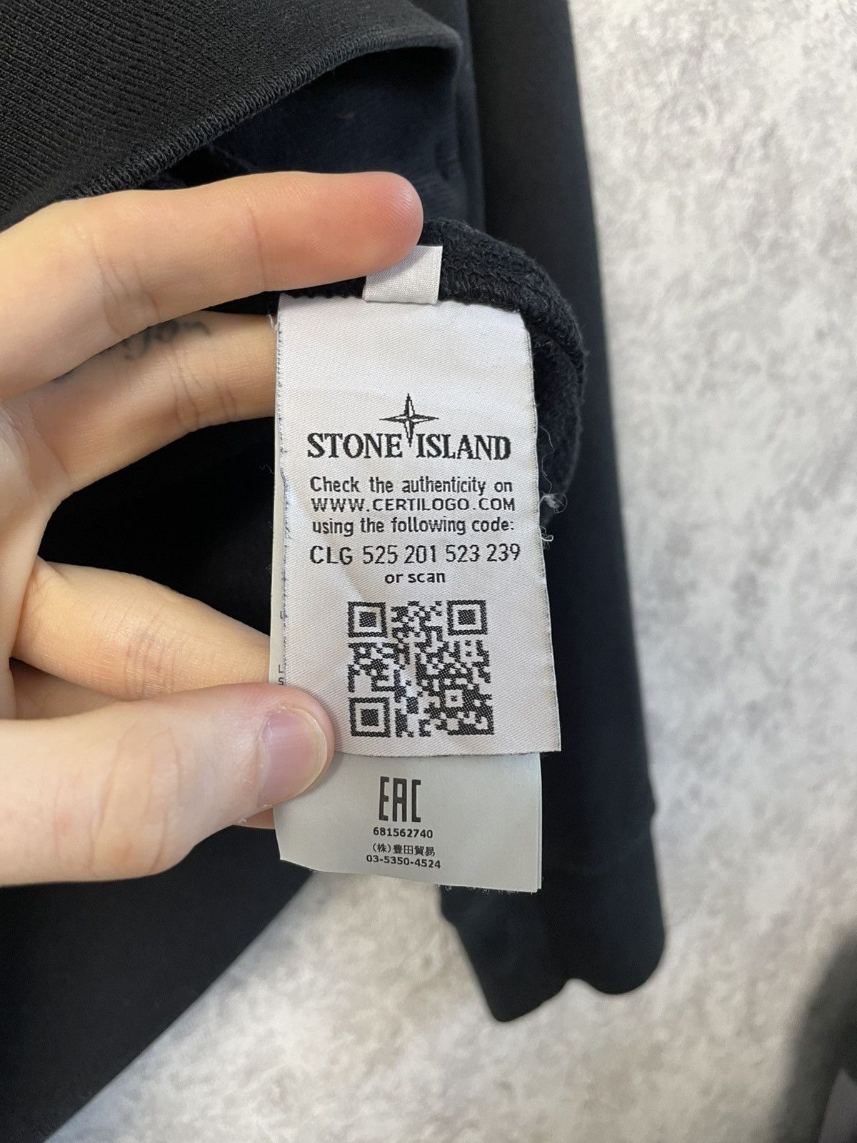 Stone Island Stone Island Black Sweatshirt Crewneck With Patch Size US M / EU 48-50 / 2 - 12 Thumbnail