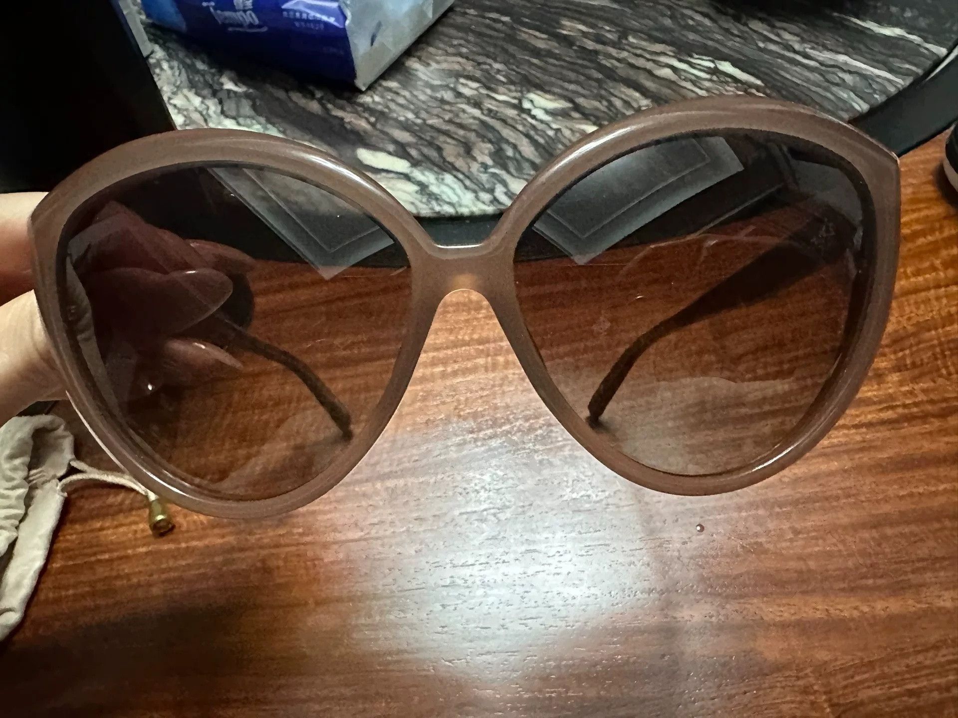 Linda Farrow Nude-Pink Cat-Eye Sunglasses, Women's — image 2 of 6