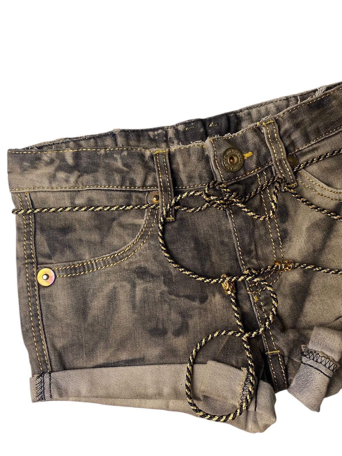 Hysteric Glamour 2000's D.I.A Gyaru Laced Mini Skirt Size 27" / US 4 / IT 40 - 4 Thumbnail