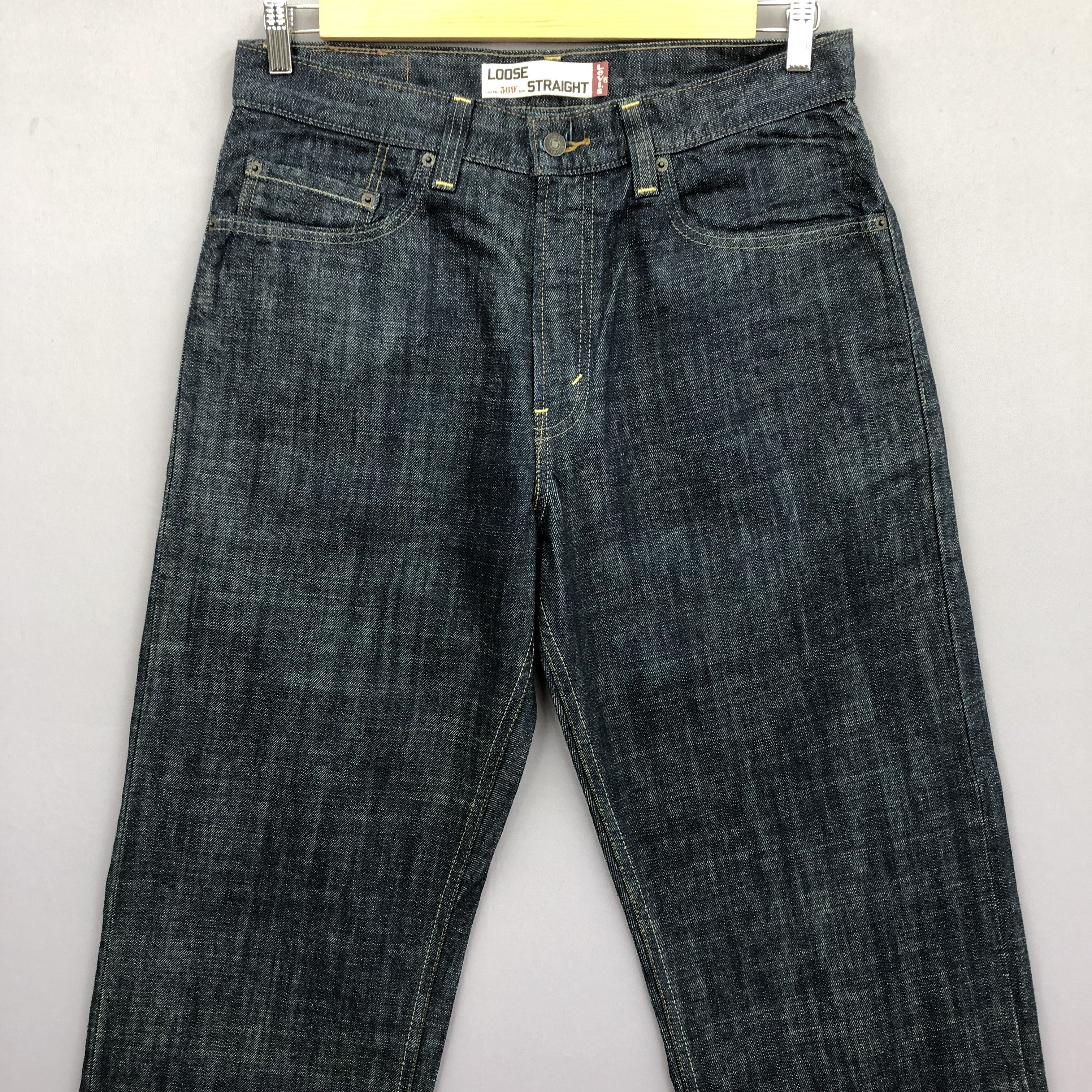 Levi's Vintage Levis 569 Baggy Jeans Skater Levi's Blue Loose Denim Size US 34 / EU 50 - 3 Thumbnail