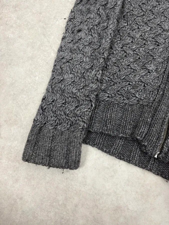 Dolce & Gabbana AW2011 Dolce & Gabbana Grey Wool Zip-up Jacket Size US L / EU 52-54 / 3 - 7 Thumbnail