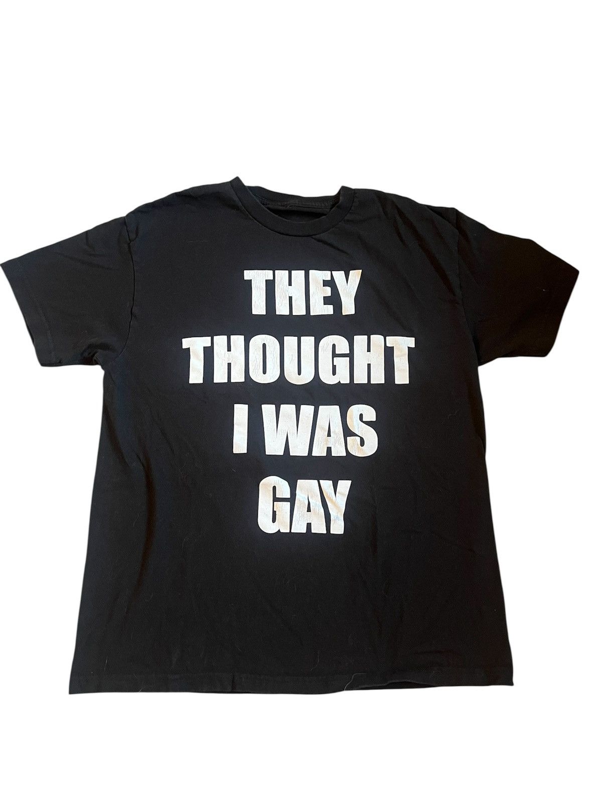 Other They thought I was gay tee (playboi carti) Size US L / EU 52-54 / 3 - 1 Thumbnail
