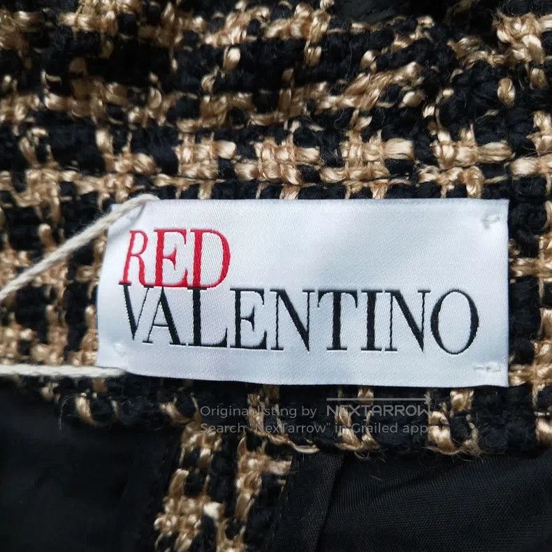 Valentino Valentino Houndstooth wool-blend dress Size M / US 6-8 / IT 42-44 - 4 Thumbnail