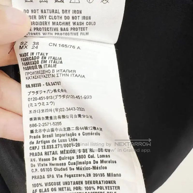 Miu Miu Miu Miu Summer Black Short Sleeve Dress . Size M / US 6-8 / IT 42-44 - 5 Thumbnail