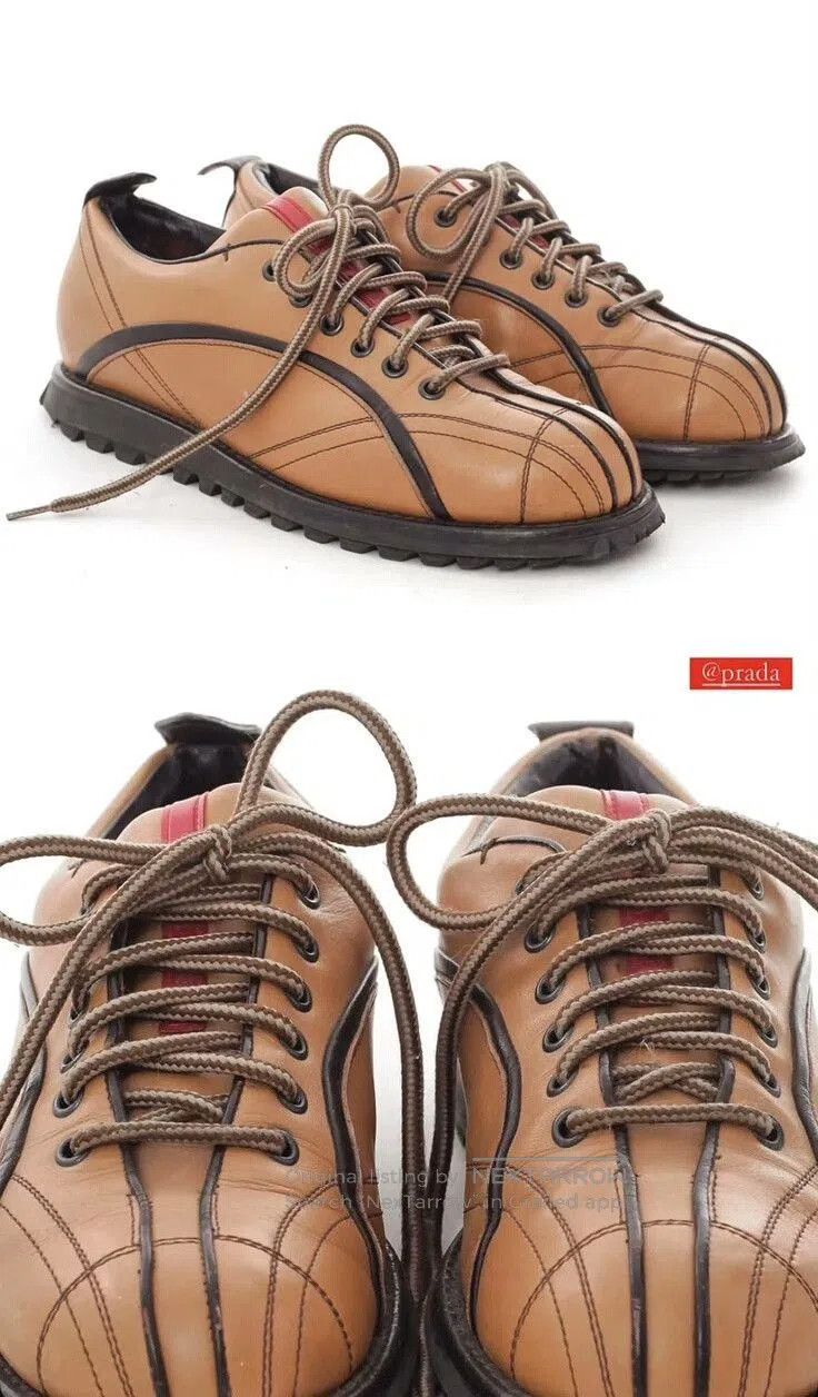 Prada Prada 1990s Vintage Casual Shoes. Size US 9 / EU 42 - 2 Thumbnail