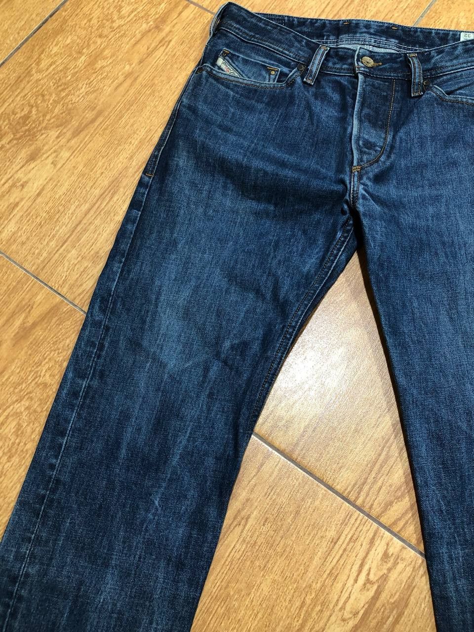 Diesel Diesel Koolter Jeans Mens Regular Slim Tapered Wash Size US 30 / EU 46 - 8 Thumbnail