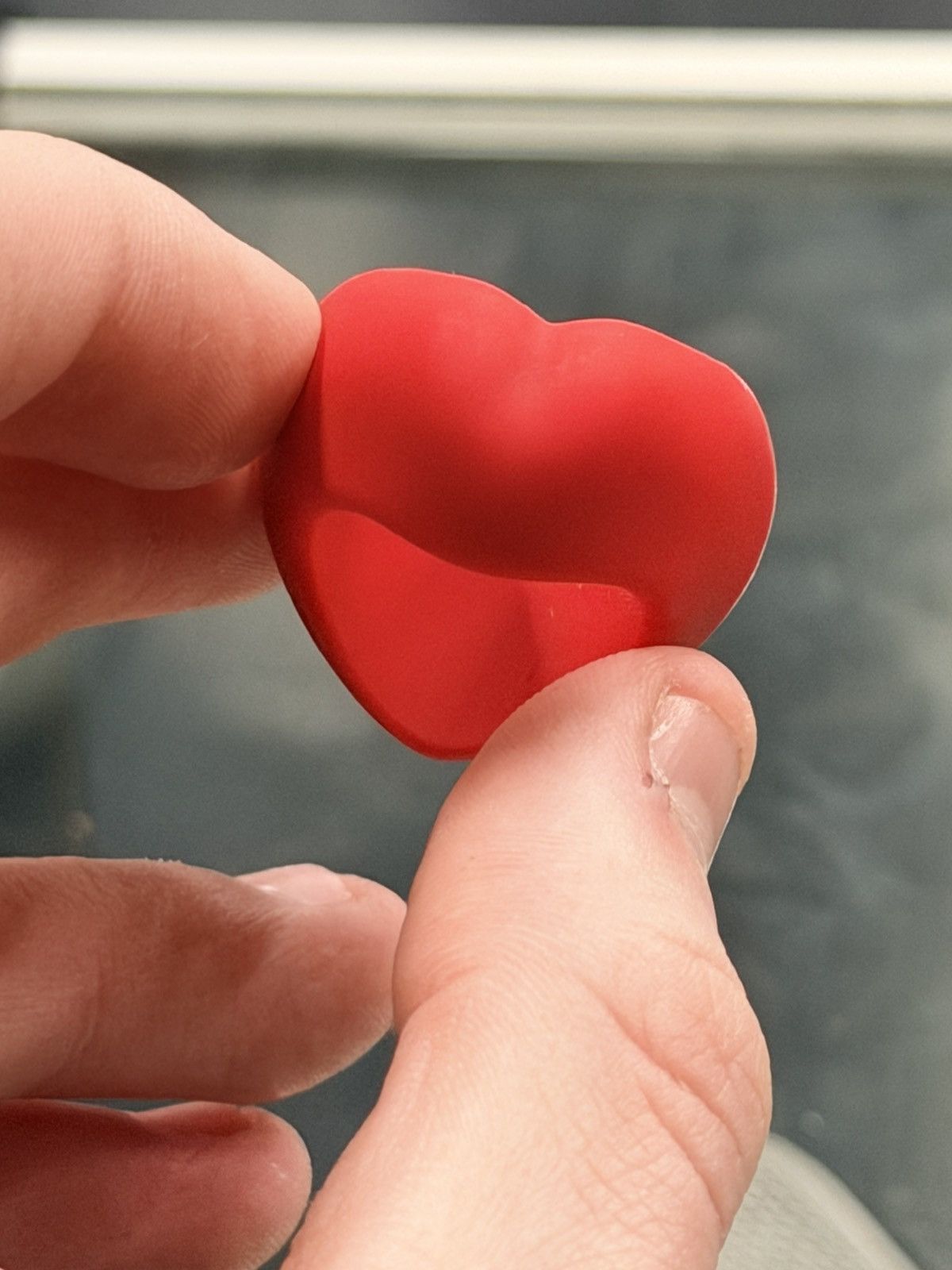 Chrome Hearts Chrome hearts silicone red heart floral ring Size ONE SIZE - 4 Thumbnail