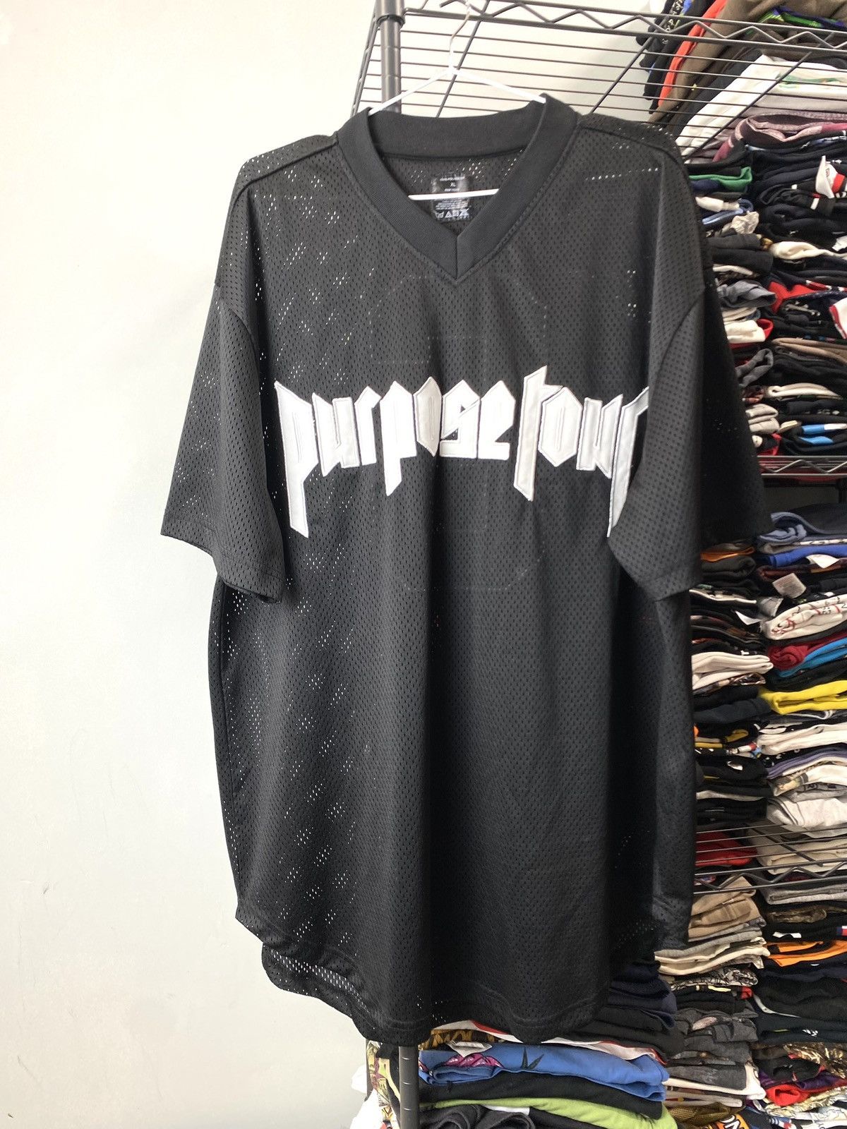 Justin Bieber Rare! Justin Bieber Purpose Jersey T Shirt Hypebeast Size US XL / EU 56 / 4 - 1 Thumbnail