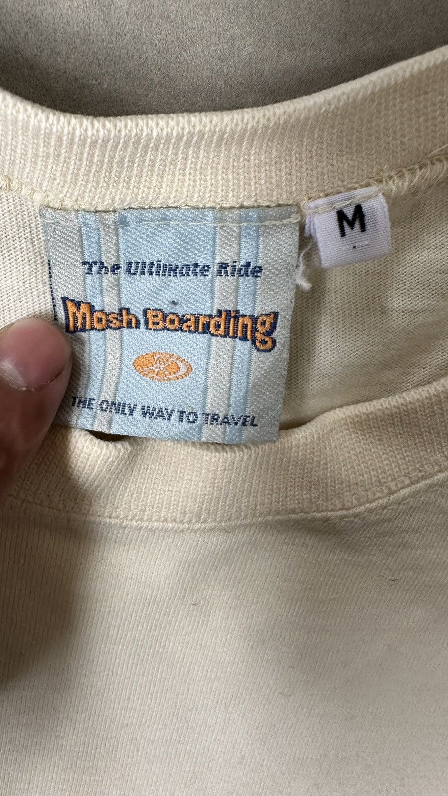 Vintage VINTAGE MOSH BOARDING SURF TEE Size US M / EU 48-50 / 2 - 5 Thumbnail