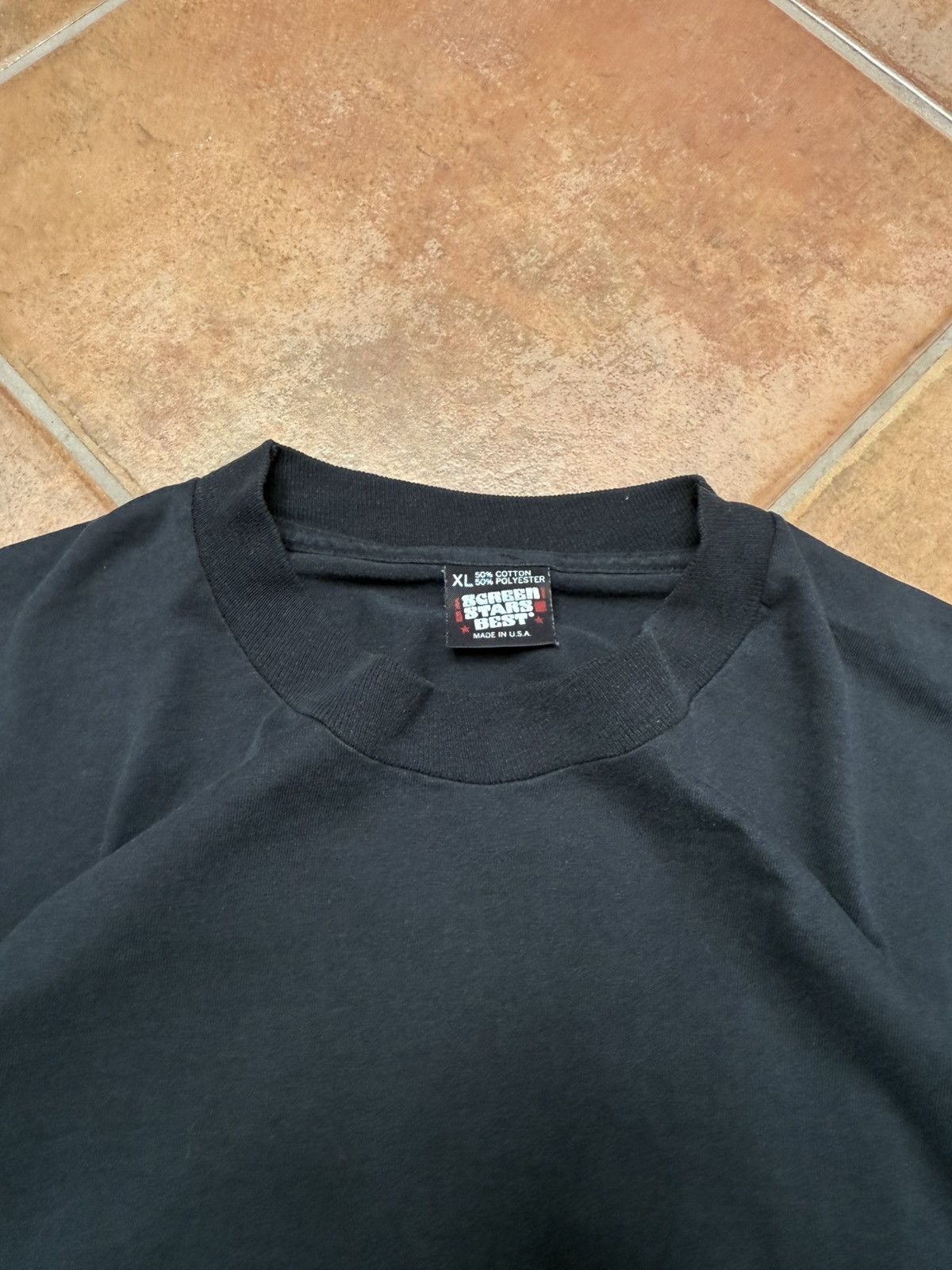 Vintage Vintage Faded Black tee Size US XL / EU 56 / 4 - 5 Thumbnail