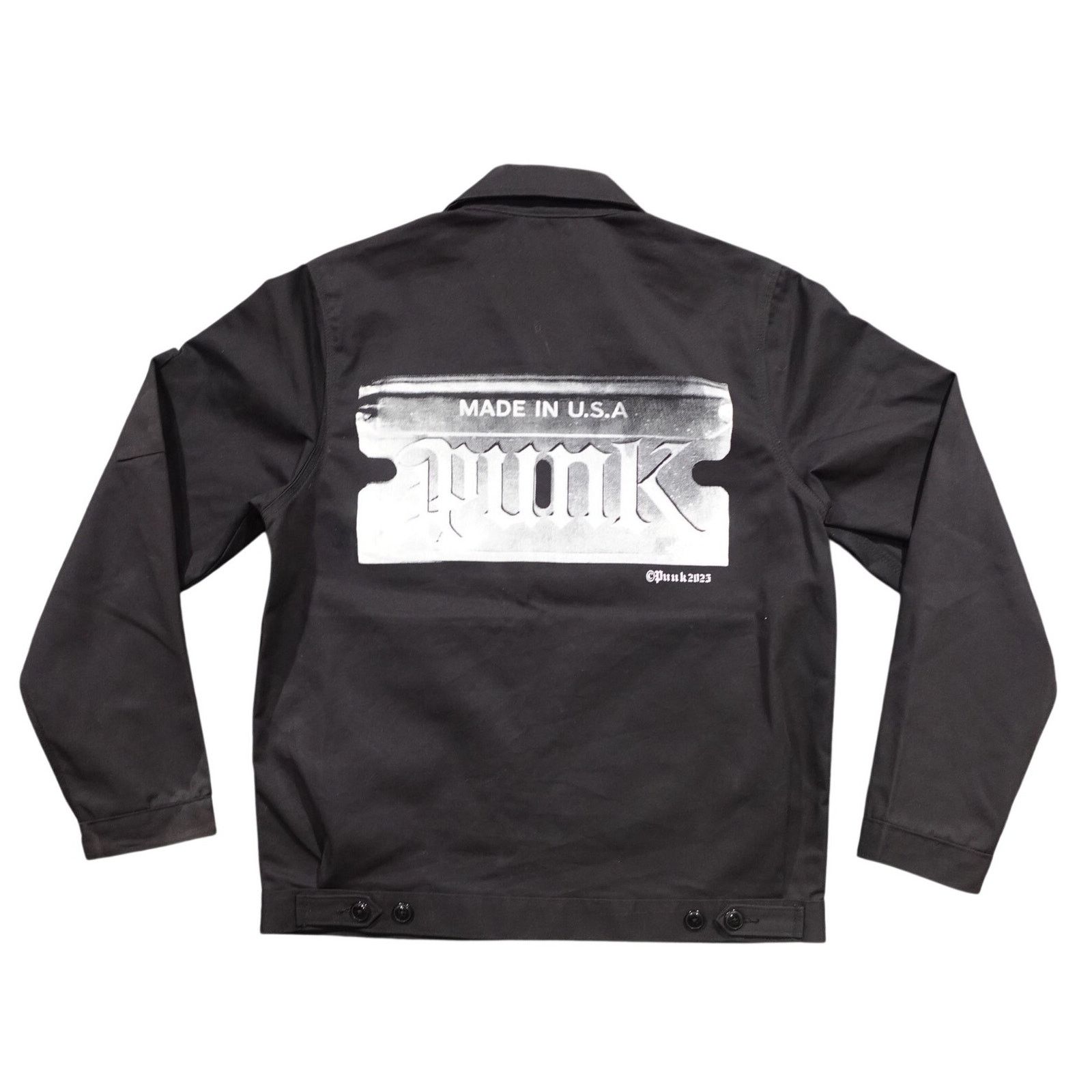Dickies Punk Dickies El Jefe Razor Blade Workman Grunge Jacket sz M Size US M / EU 48-50 / 2 - 1 Thumbnail