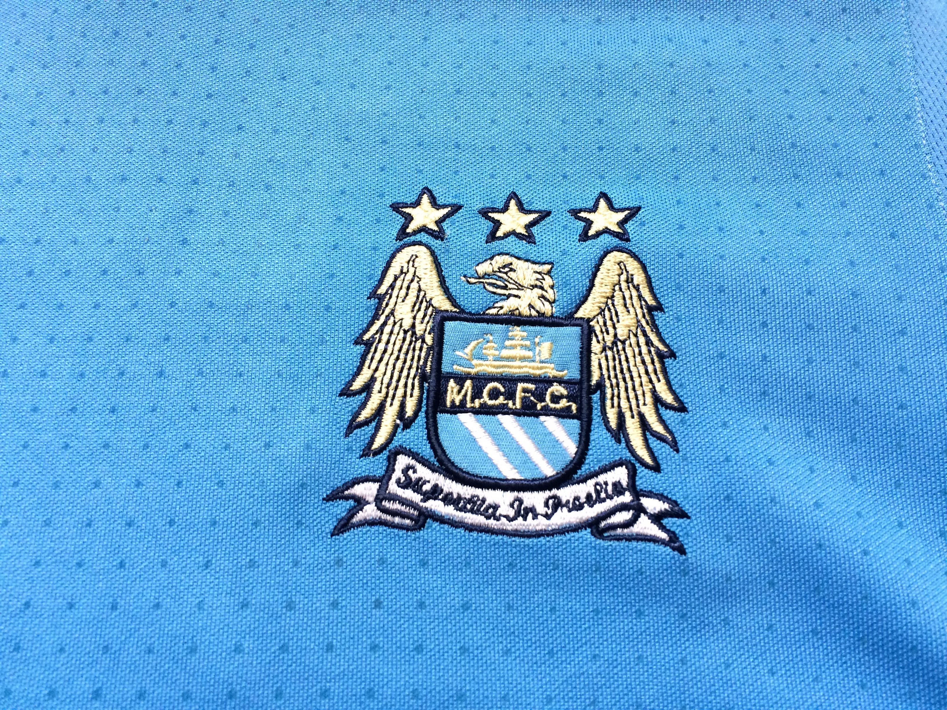 Umbro Vintage Umbro Manchester City Football Shirt #21 Silva Size US XL / EU 56 / 4 - 8 Thumbnail