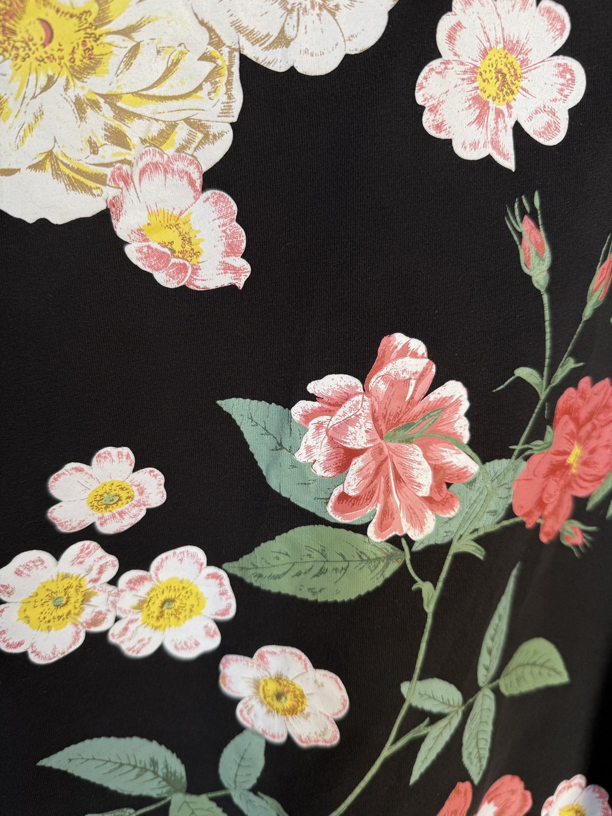 Dior Crazy CHRISTIAN DIOR Flowers Long Sleeve Size L / US 10 / IT 46 - 15 Thumbnail